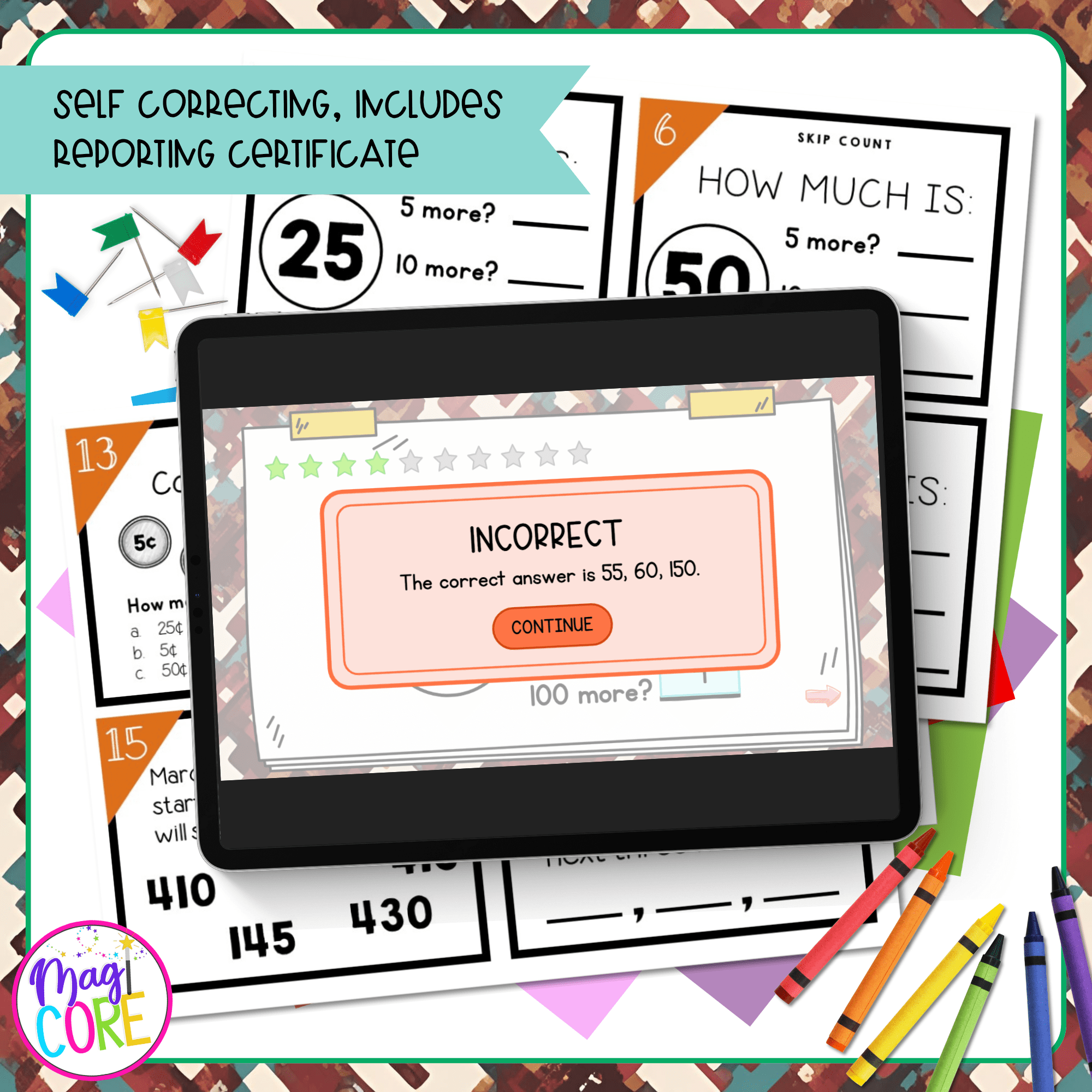 Count to 1000 - 2nd Grade Math Task Cards - 2.NBT.A.2 - Image 3