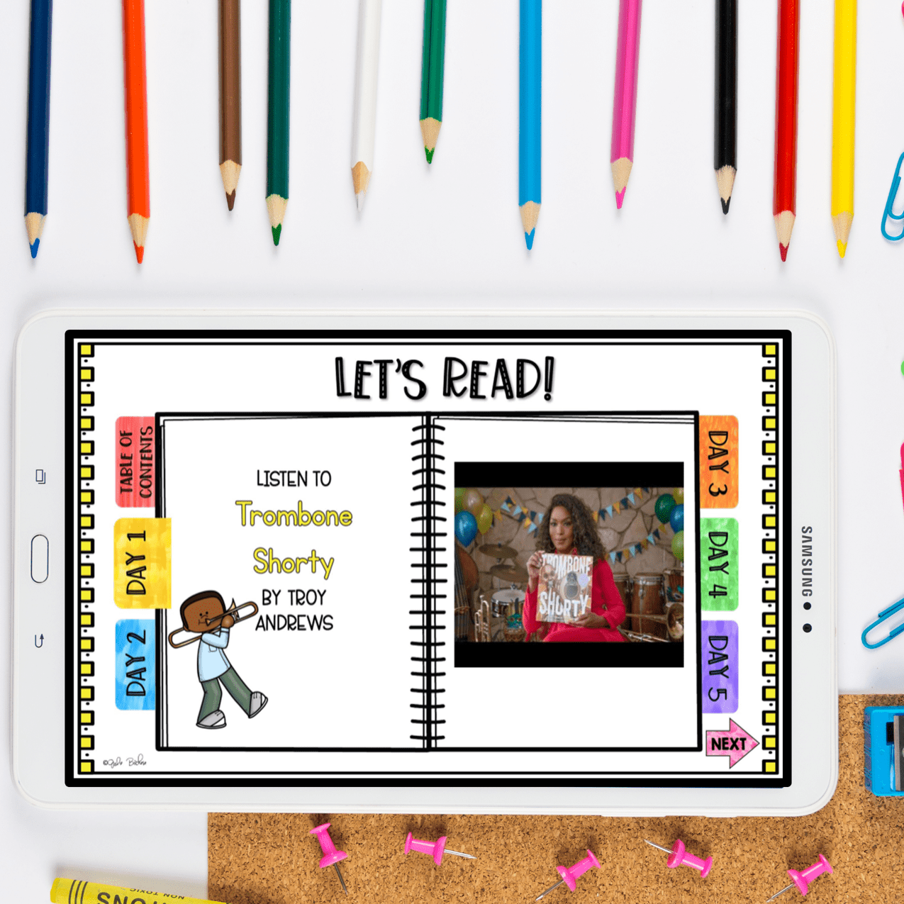 Trombone Shorty Mentor Text Unit with Google Slides for DISTANCE Learning - Image 2