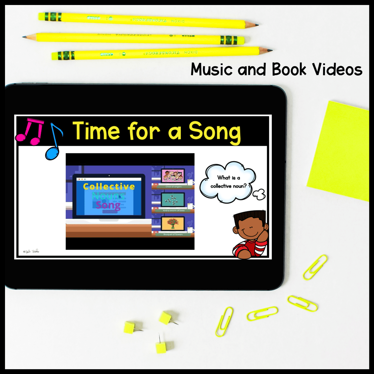 Collective Nouns Digital Activities for Google Slides Distance Learning - Image 2