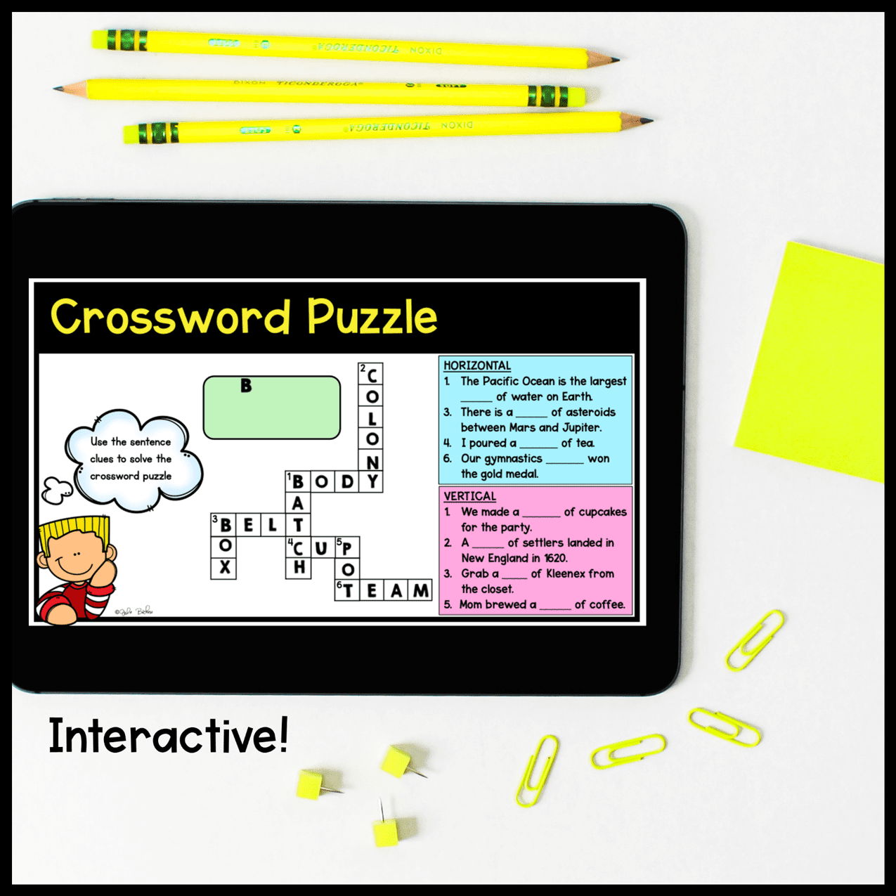 Collective Nouns Digital Activities for Google Slides Distance Learning - Image 3