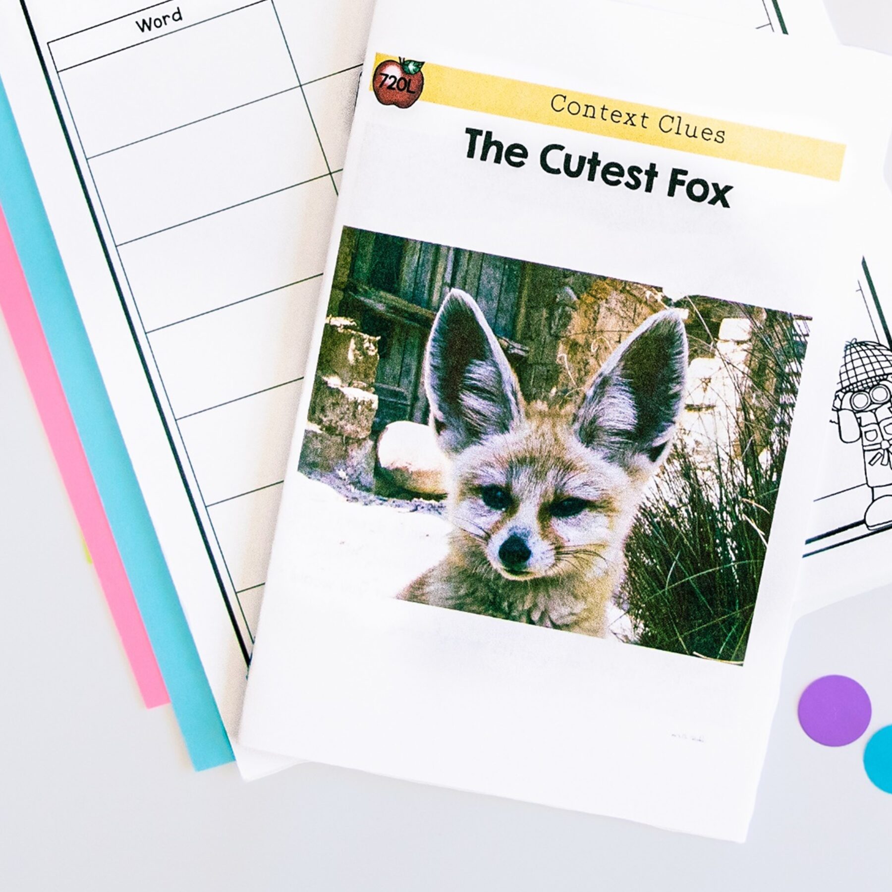 Context Clues Guided Reading Preview 2