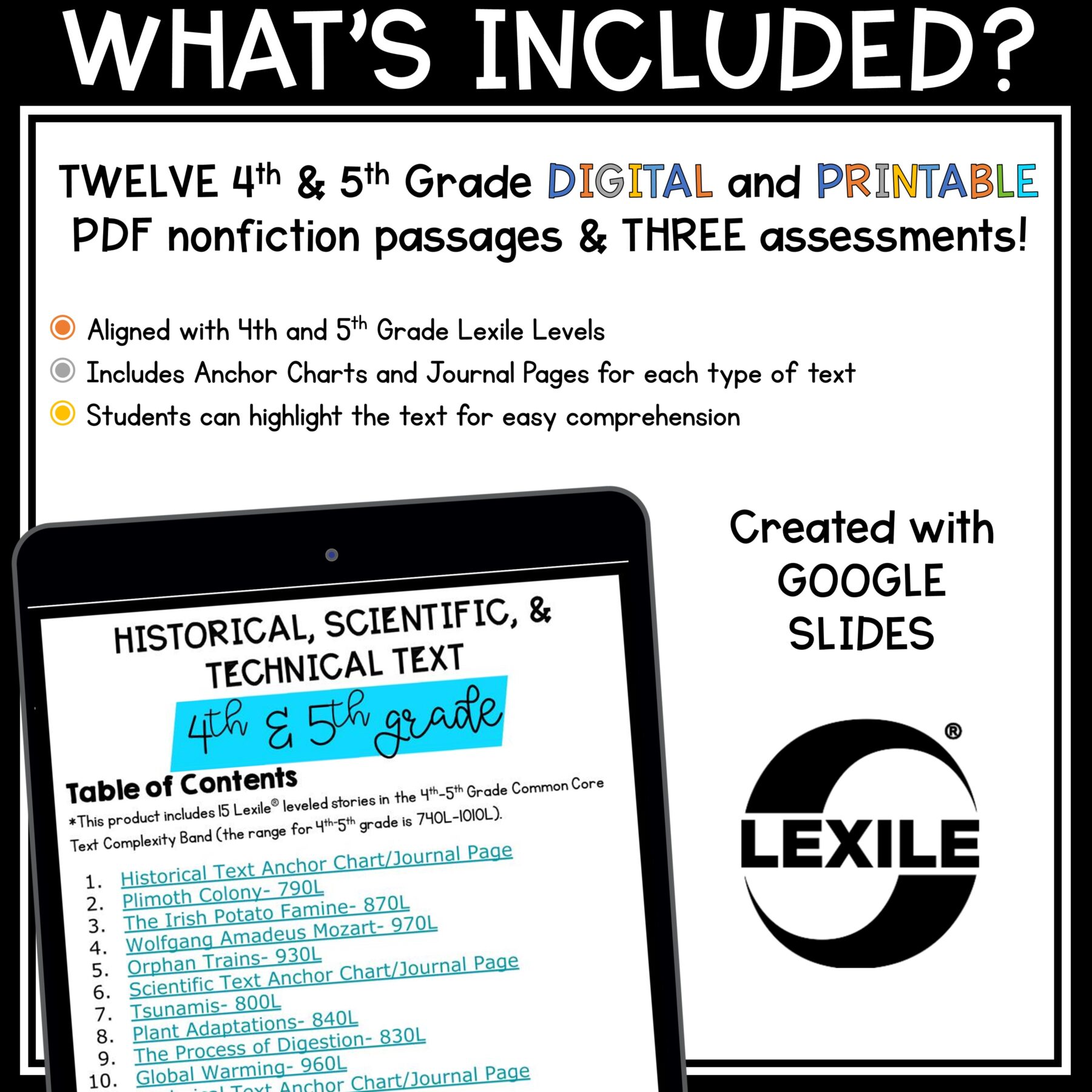 Historical, Scientific, Technical Texts Skill Pack Bundle – RI.4.3 & RI.5.3 - Image 11