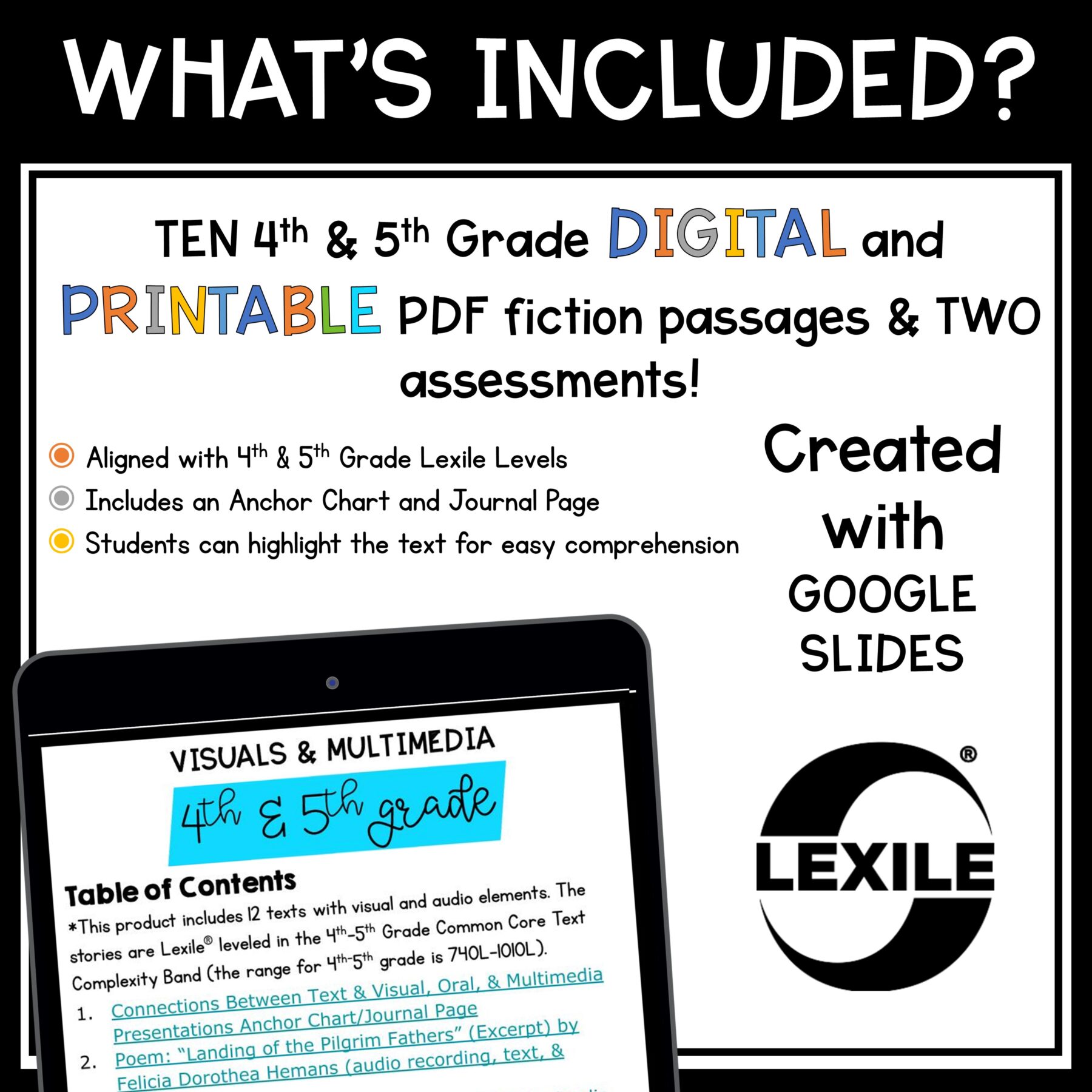 Multimedia in Nonfiction Text Reading Comprehension RL.4.7 RL.5.7 Print Digital - Image 11