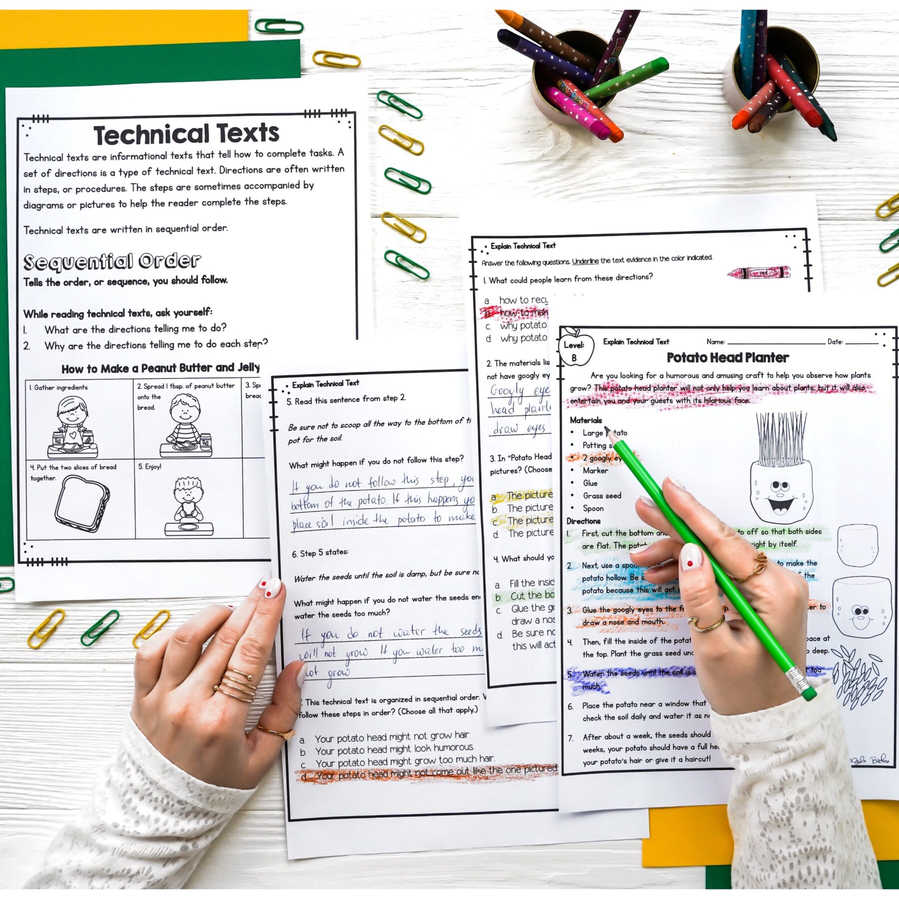 Historical, Scientific, Technical Texts Skill Pack Bundle – RI.4.3 & RI.5.3 - Image 12