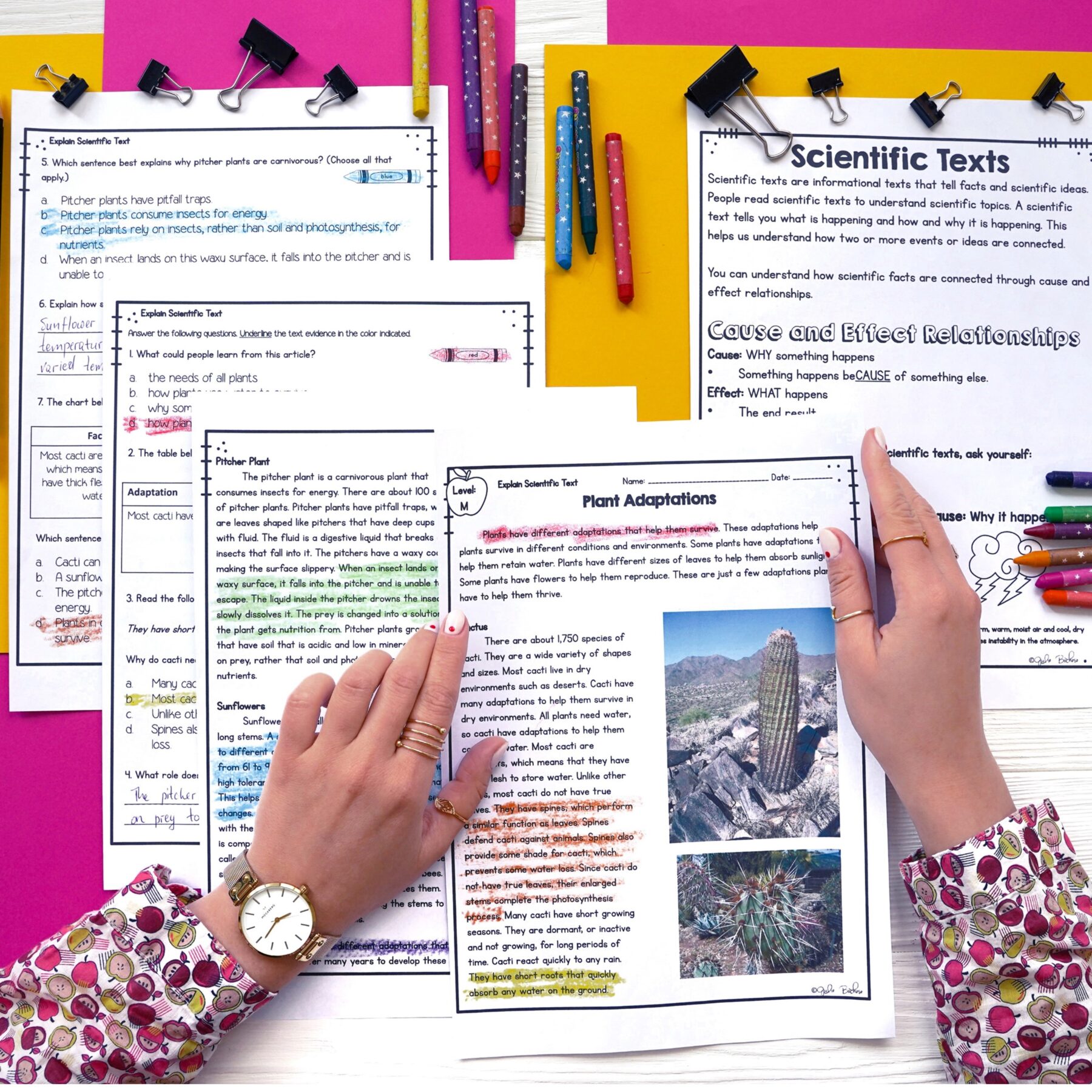 Historical, Scientific, Technical Texts Skill Pack Bundle – RI.4.3 & RI.5.3 - Image 14