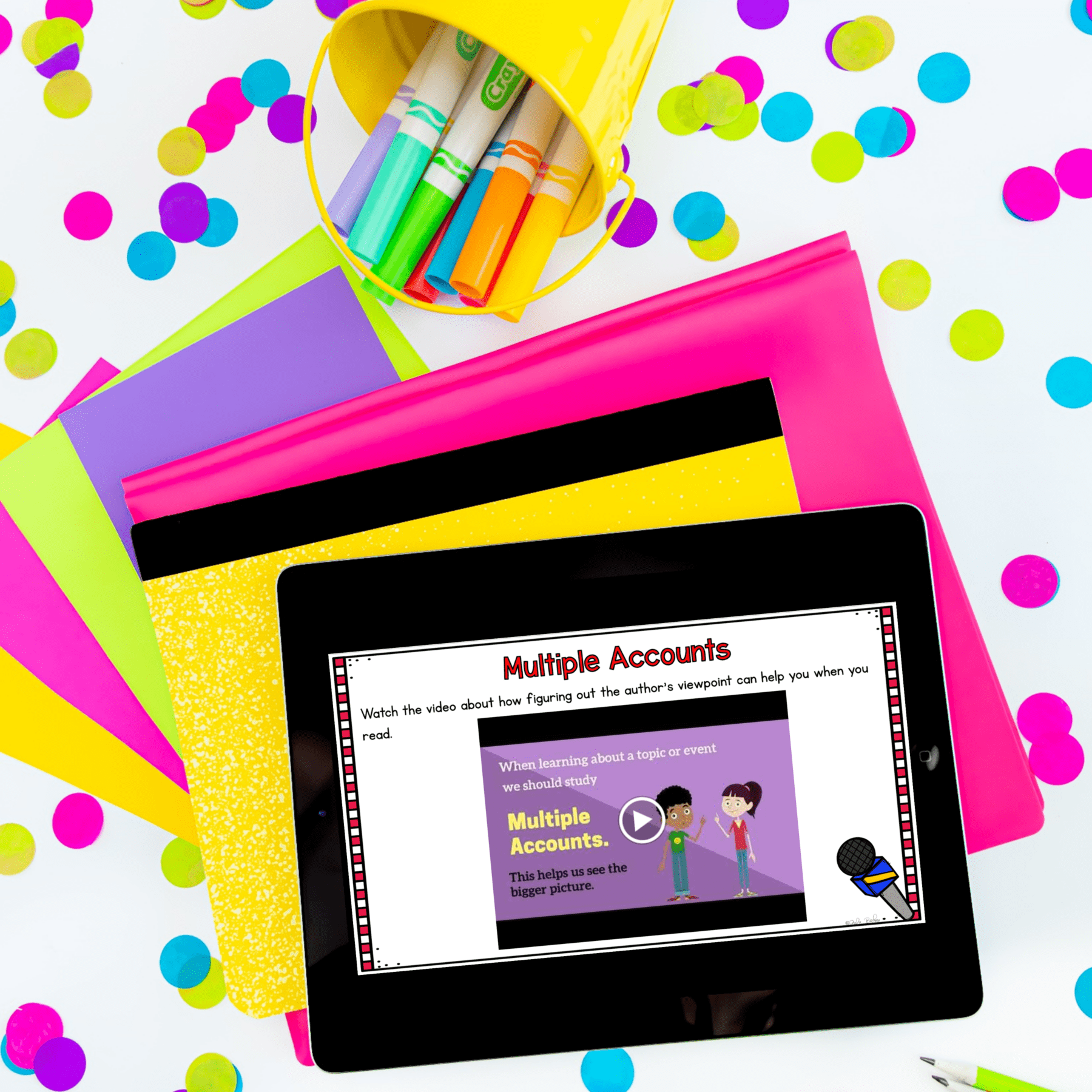 Digital Mini Lessons - Compare & Contrast Multiple Accounts - RI.5.6 - Image 2