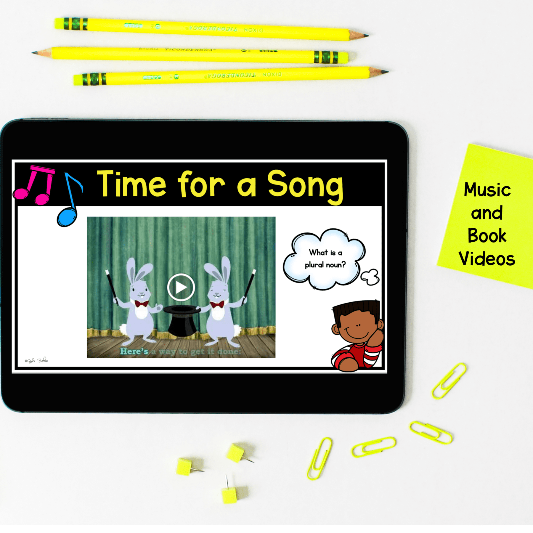 Singular Plural Noun in Google Slides