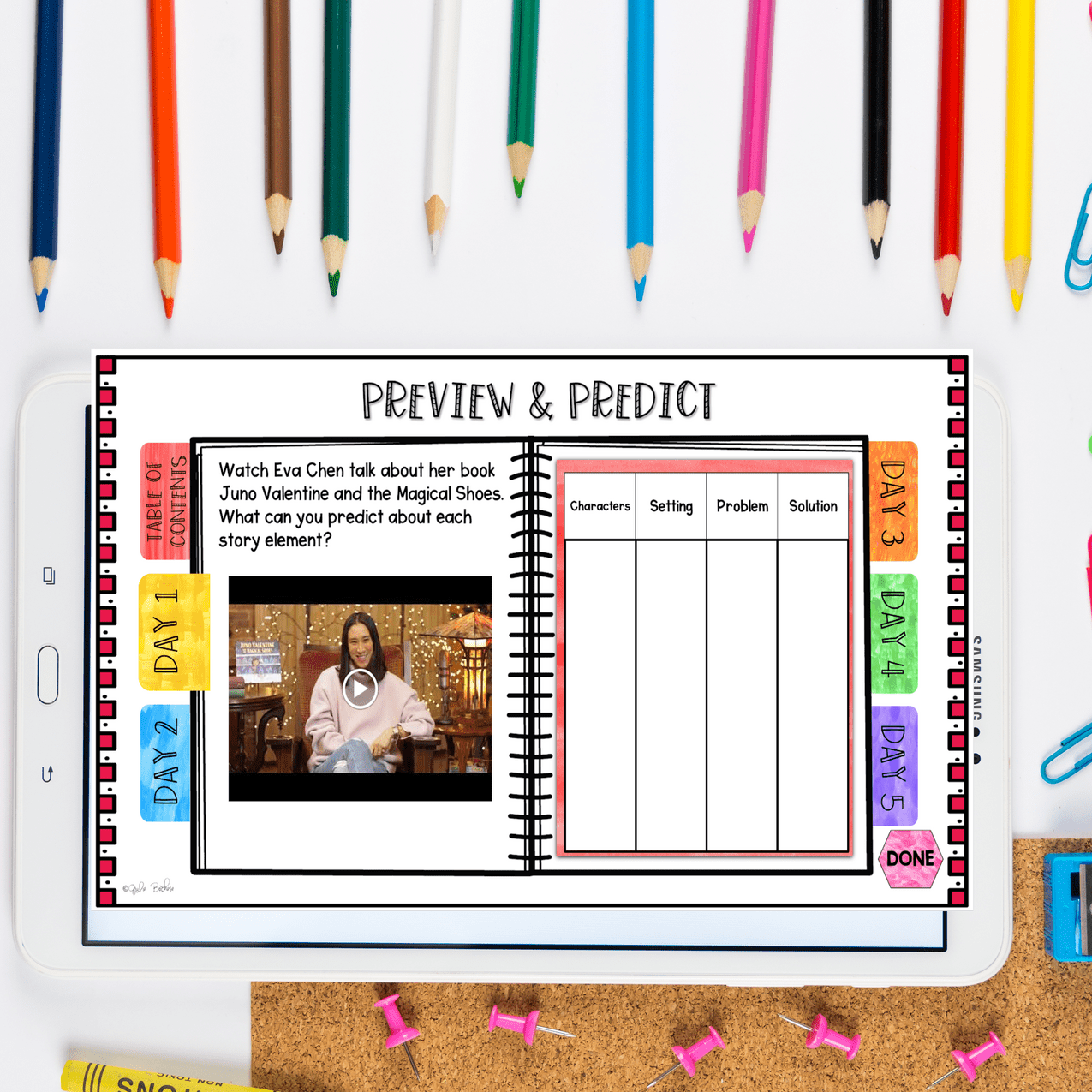Juno Valentine Mentor Text with Google Slides DISTANCE Learning - Image 2