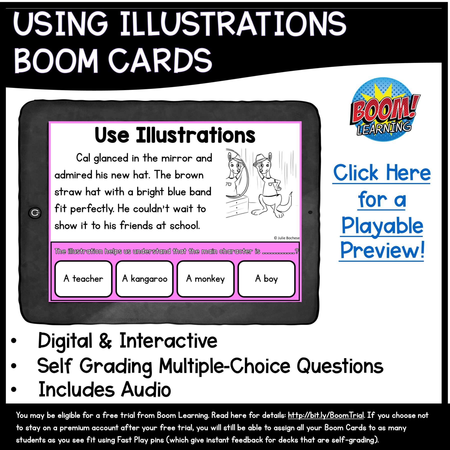 Illustrations Skill Pack Bundle – RL.2.7 & RL.3.7 – Print & Digital - Image 17
