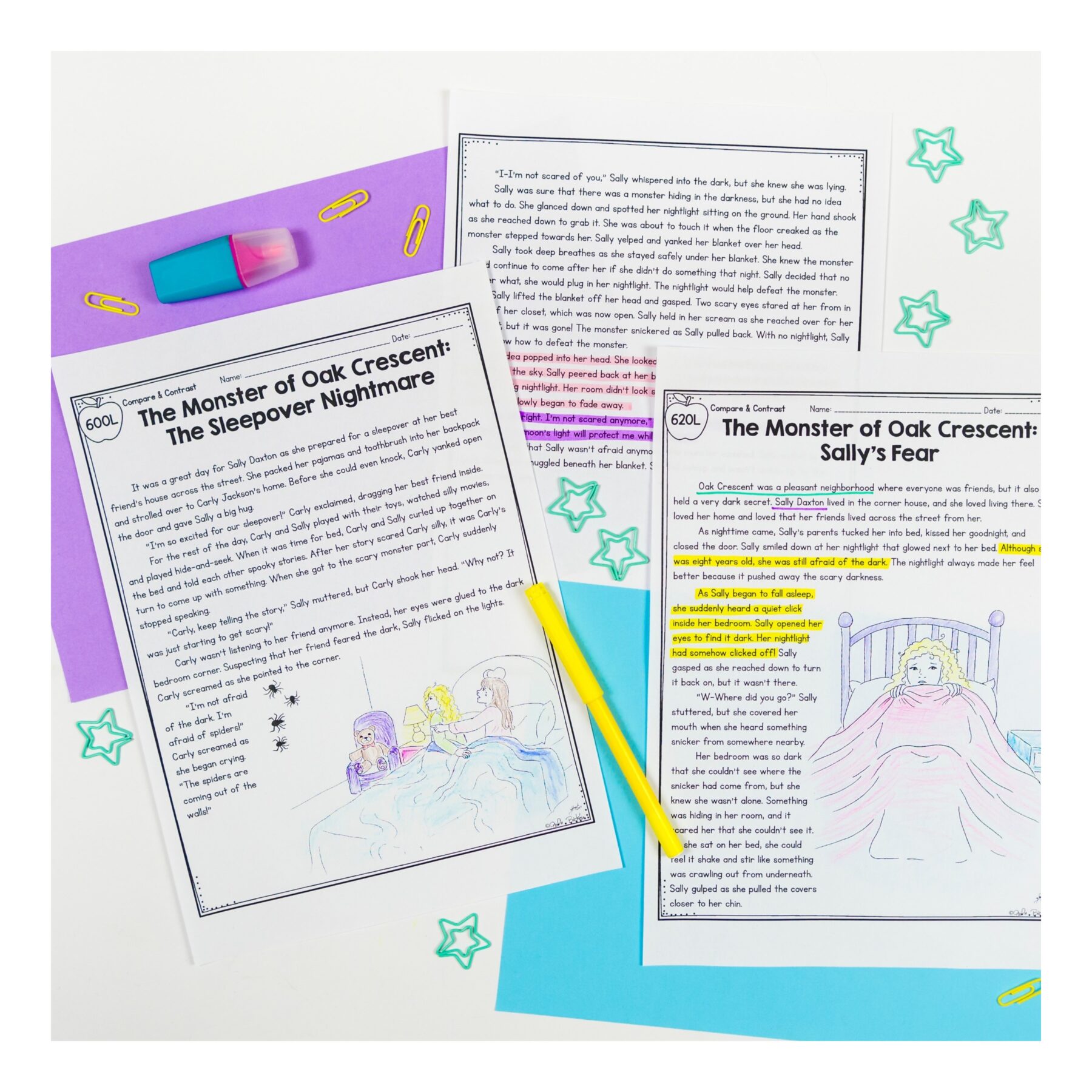 Compare Stories Skill Pack Bundle – RL.3.9 – Print & Digital - Image 15