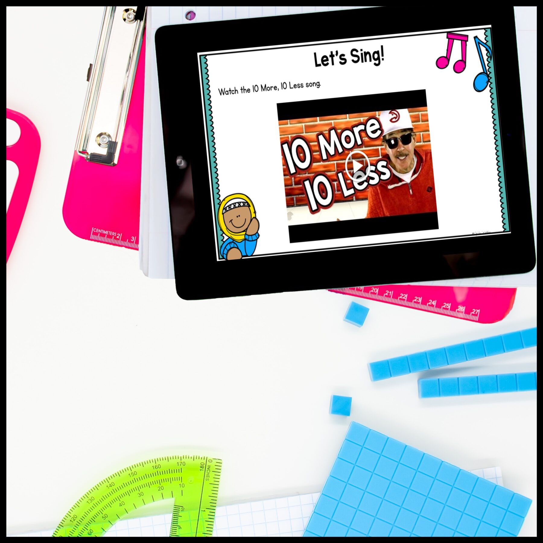 Add and Subtract 10 and 100 - 2nd Grade Math Digital Mini Lesson - 2.NBT.B.8 - Image 3