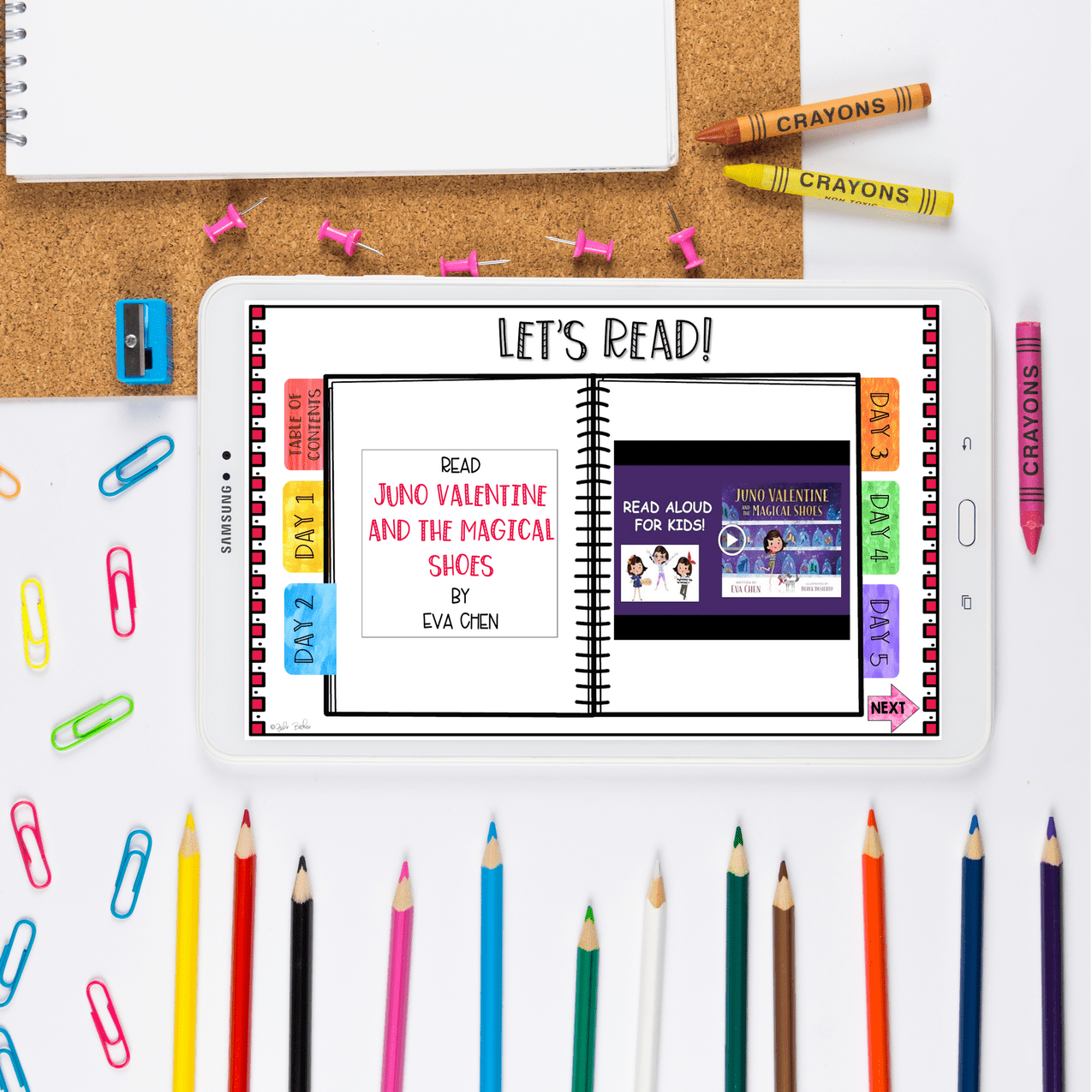 Juno Valentine Mentor Text with Google Slides DISTANCE Learning - Image 3