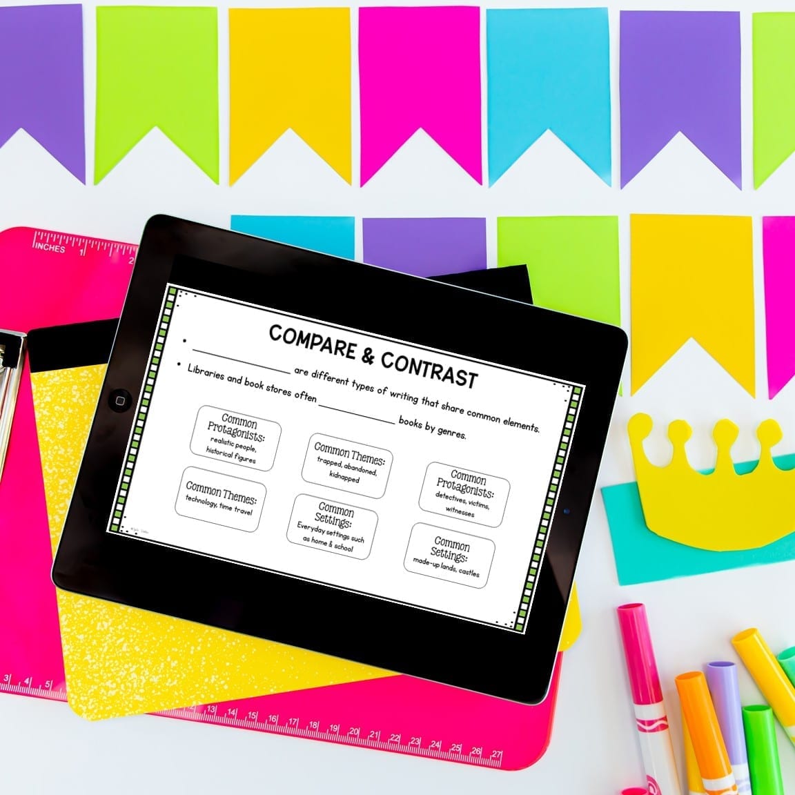 Digital Mini Lessons - Compare Genres - RL.5.9 - Image 5