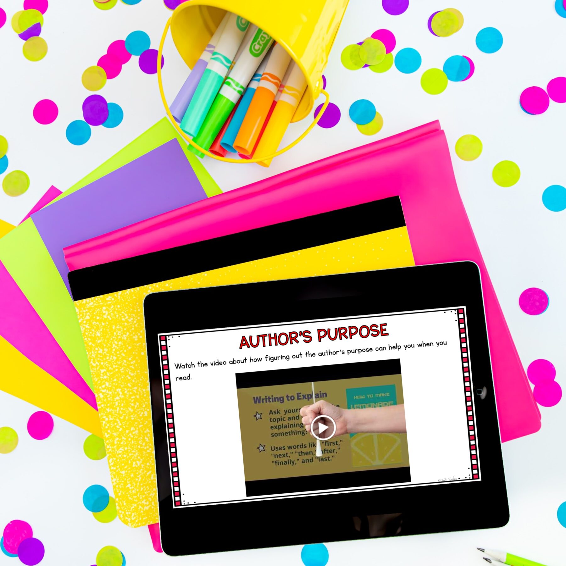 Author’s Purpose Reading Comprehension Unit RI.2.6 – Print & - Image 4