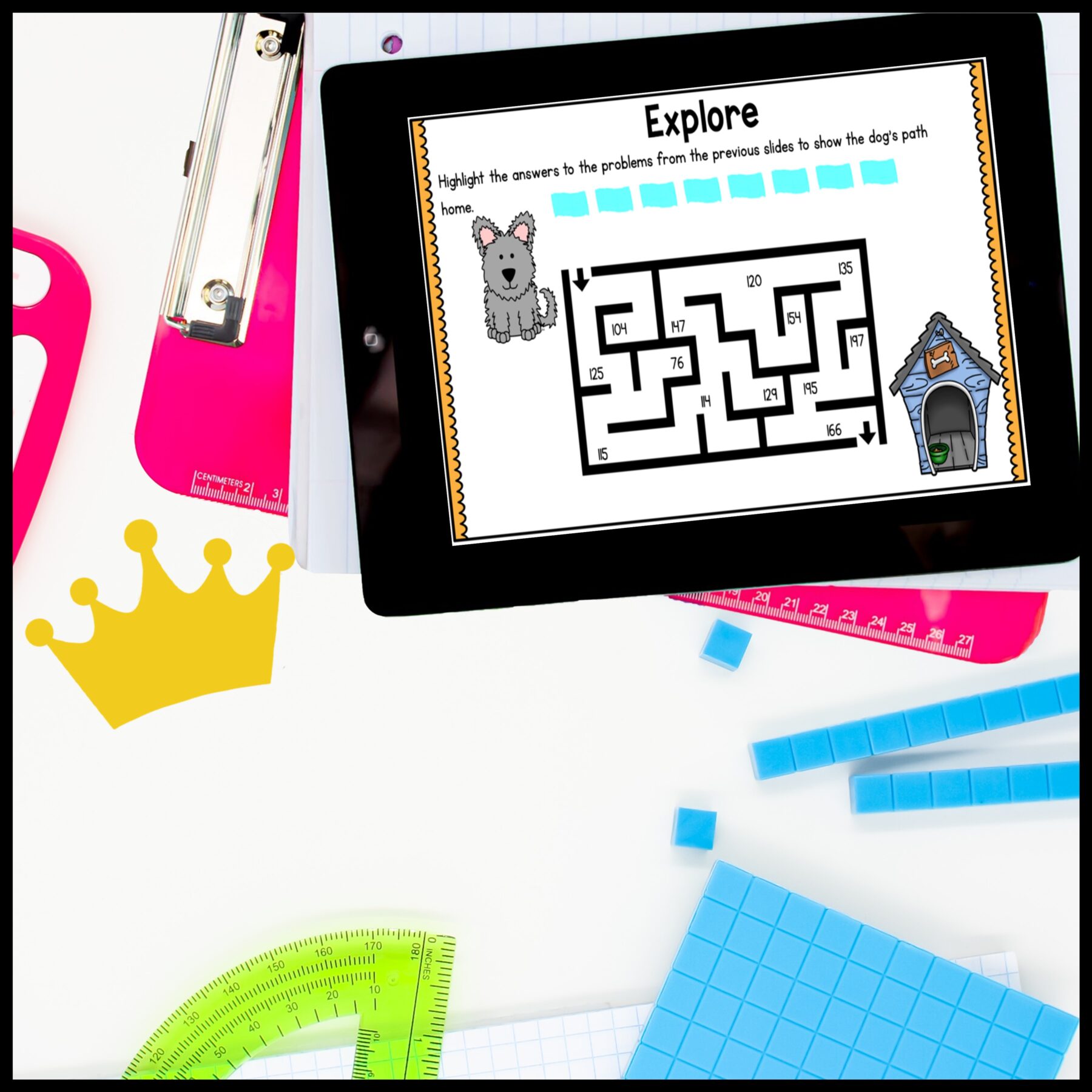 Adding 3 or 4 Two Digit Numbers - 2nd Grade Math Digital Mini Lesson - 2.NBT.B.6 - Image 6