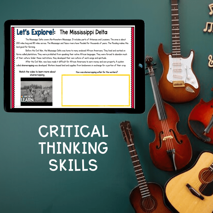 Virtual Field Trip Highway 61 Blues Music Google Slides Digital Resource - Image 6