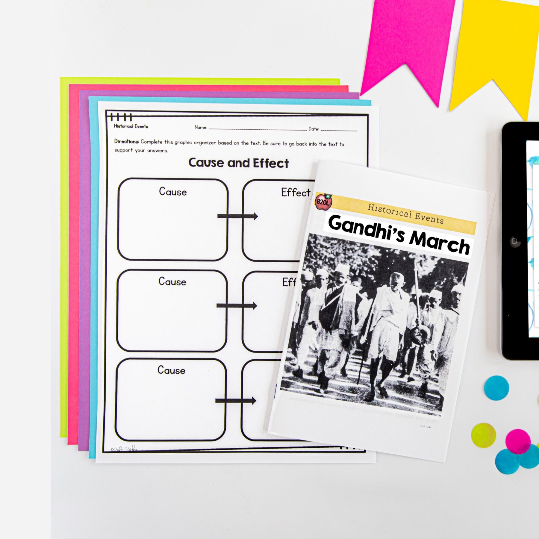 Historical, Scientific, Technical Texts Skill Pack Bundle – RI.4.3 & RI.5.3 - Image 5
