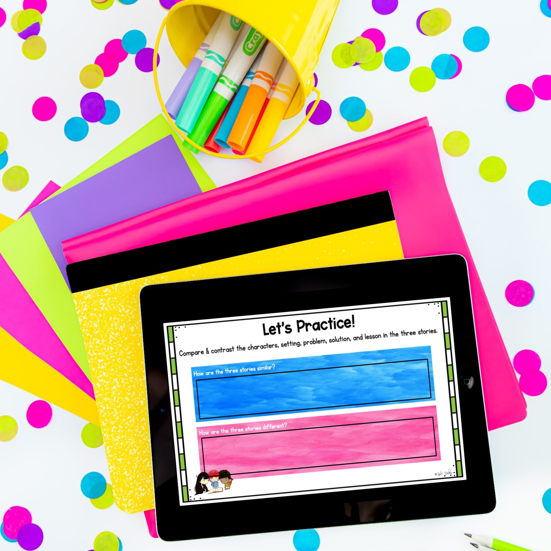 Compare Versions of Stories Reading Comprehension Unit – RL.2.9 – Print Digital - Image 6