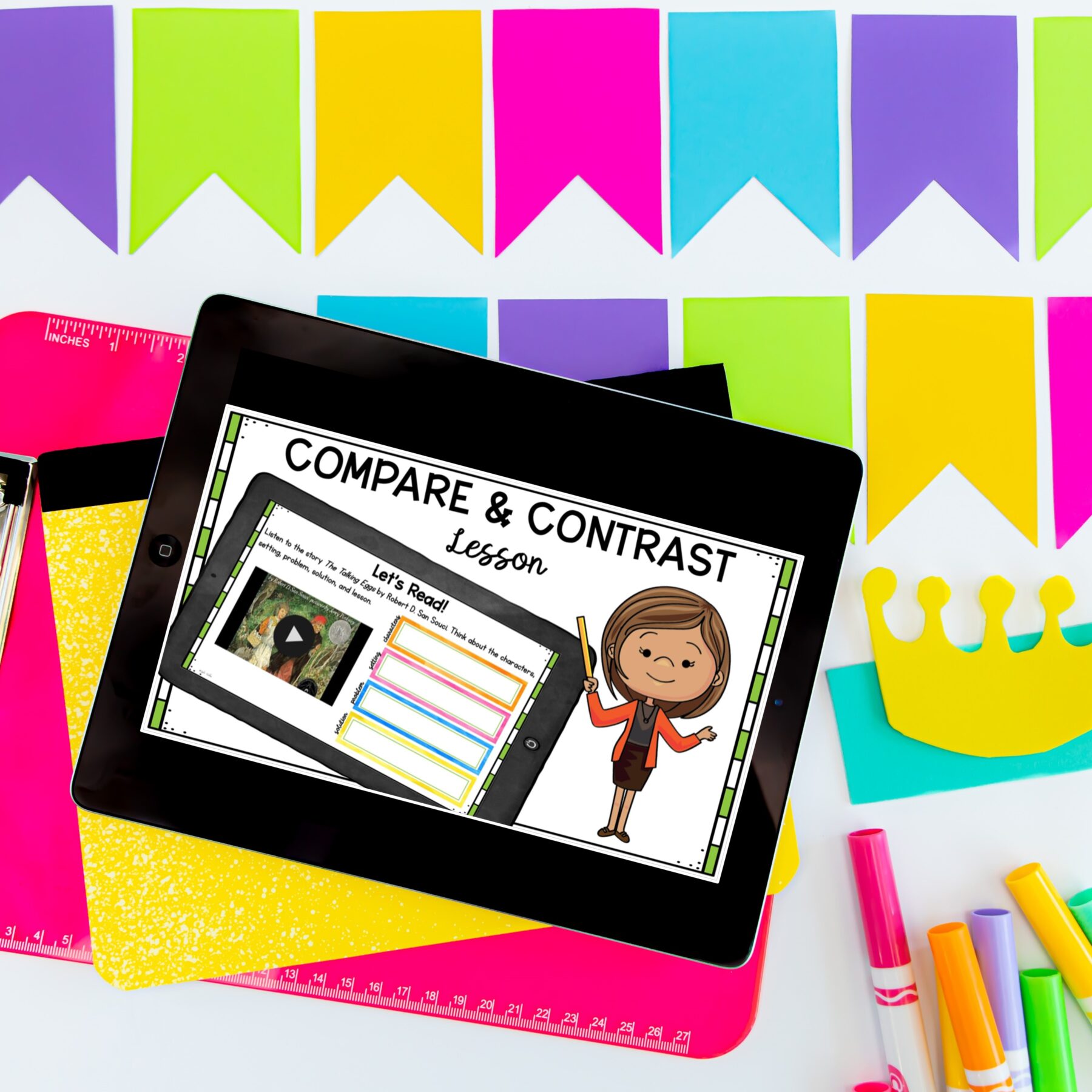 Compare Versions of Stories Reading Comprehension Unit – RL.2.9 – Print Digital - Image 7