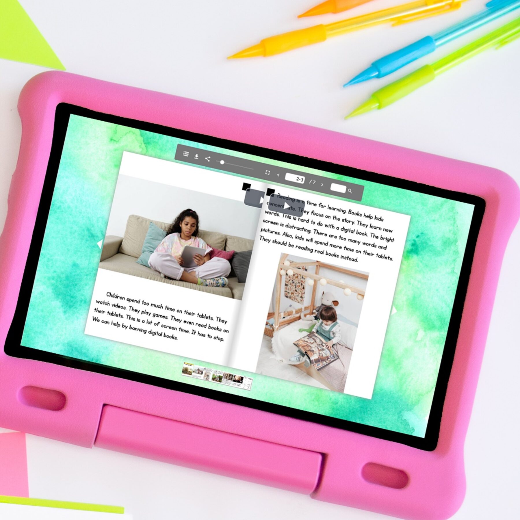 Author’s Point of View Reading Comprehension Unit- RI.3.6 – Print & Digital - Image 8