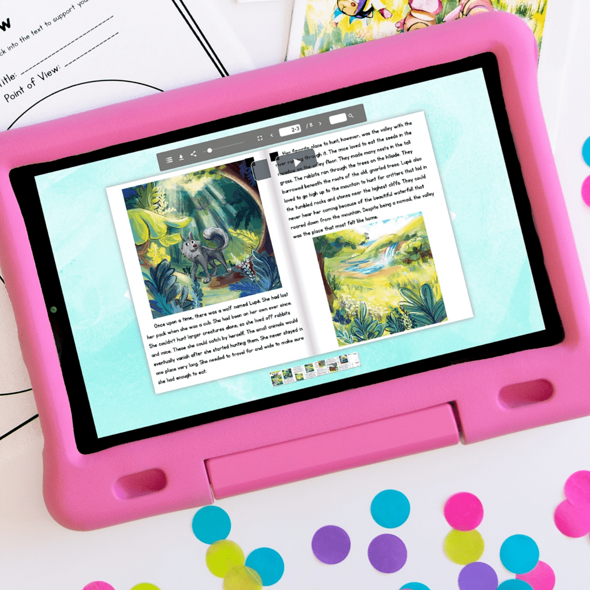 Point of View Reading Comprehension Unit – RL.4.6 & RL.5.6 – Print & Digital - Image 8