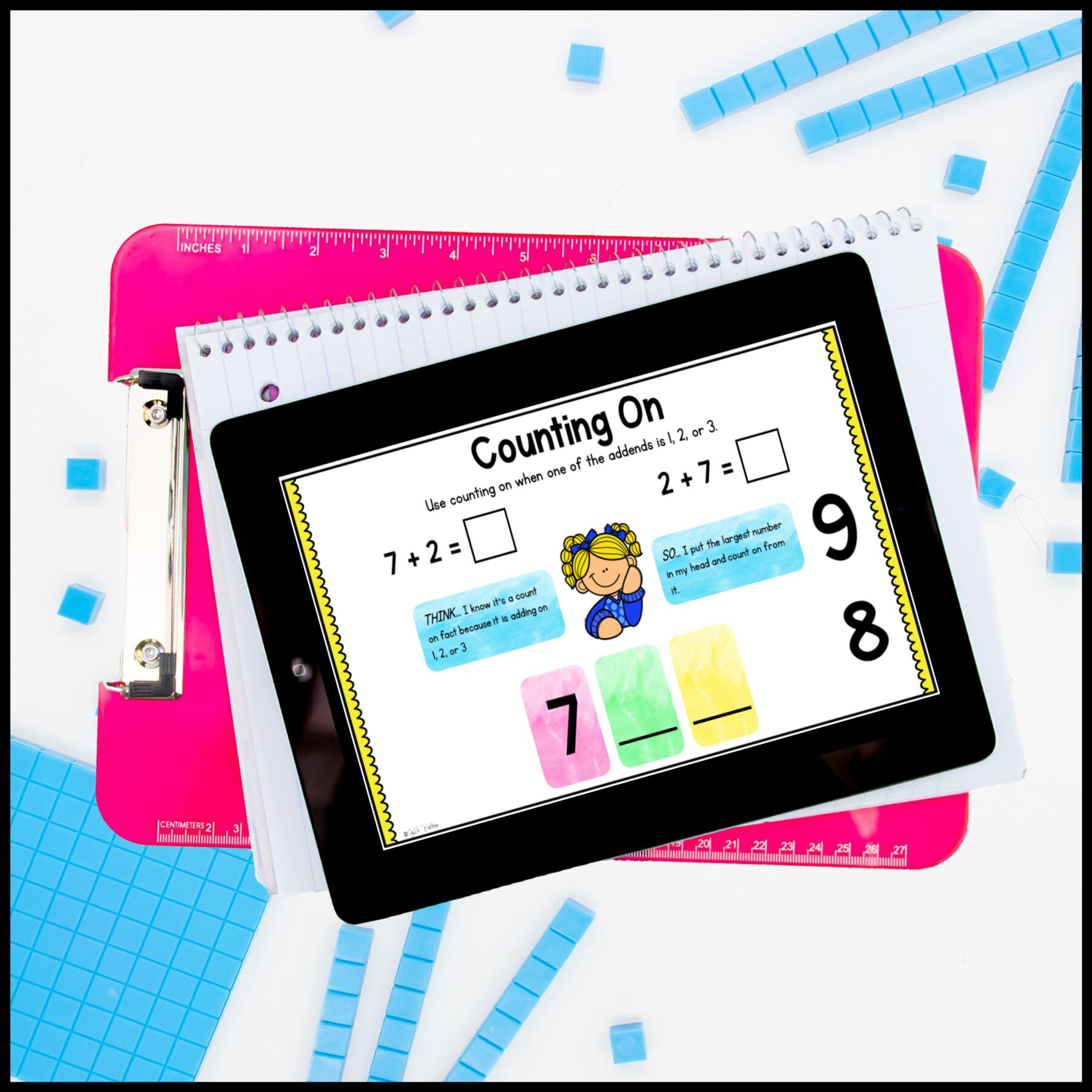 Mental Math Strategies Addition - 2nd Grade Math Digital Mini Lesson 2.OA.B.2 - Image 2