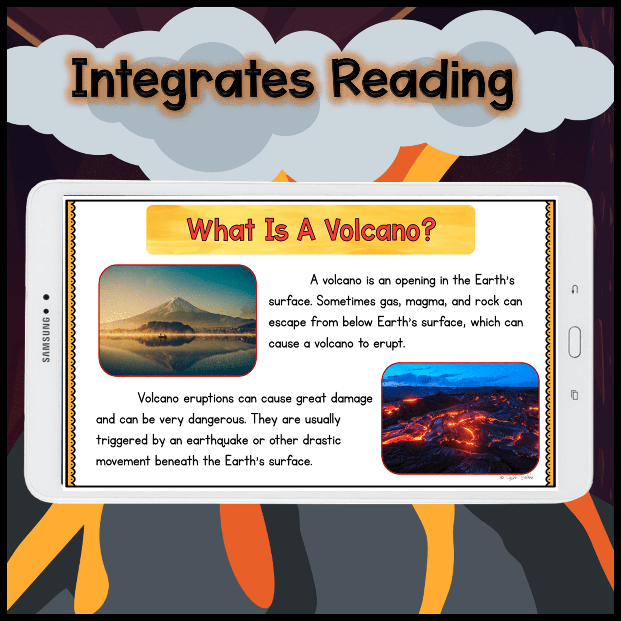 Virtual Field Trip to a Volcano Digital Resource Activity Types of Volcanoes - Image 2
