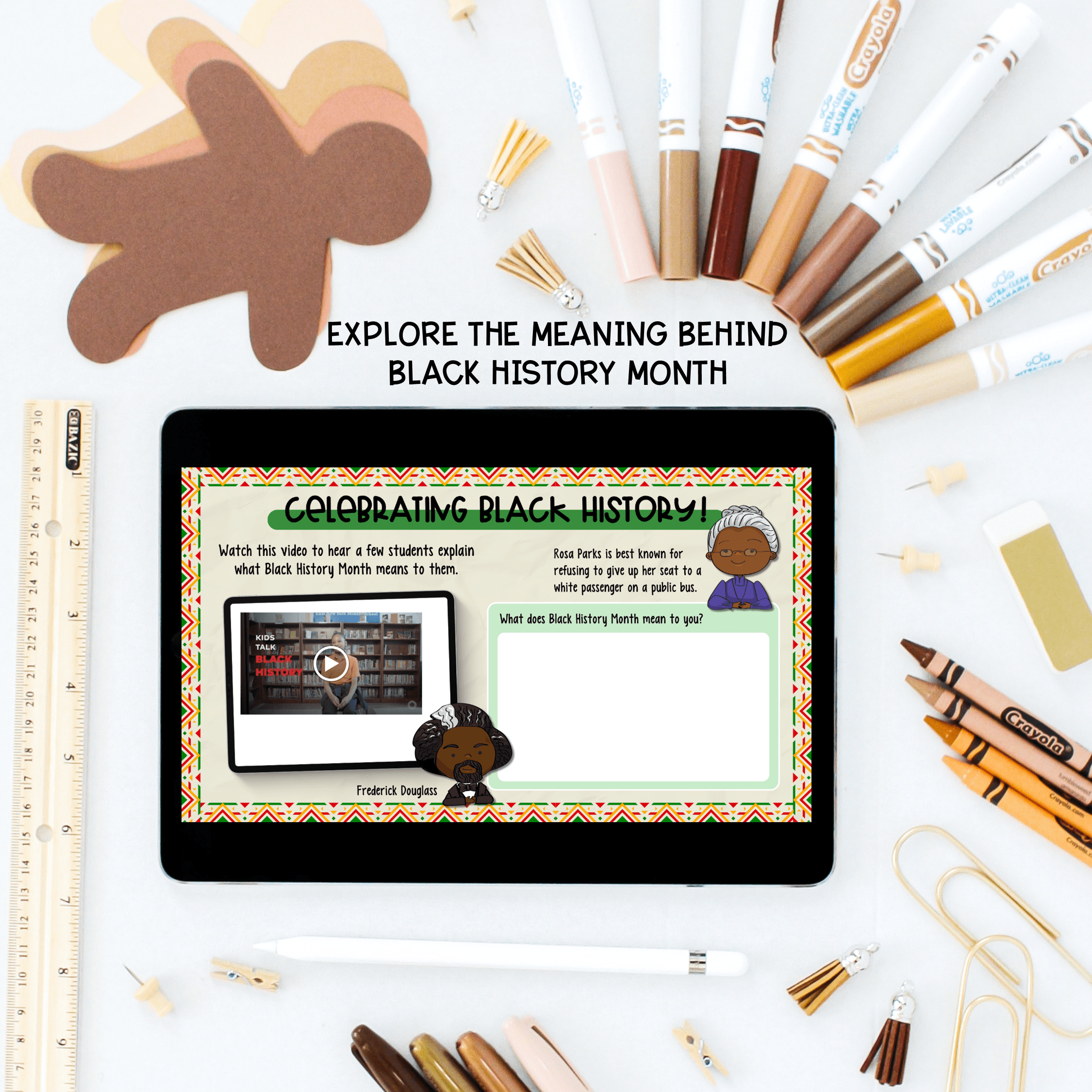 Black History Month Virtual Field Trip Digital Resource Activity Google & Seesaw - Image 2