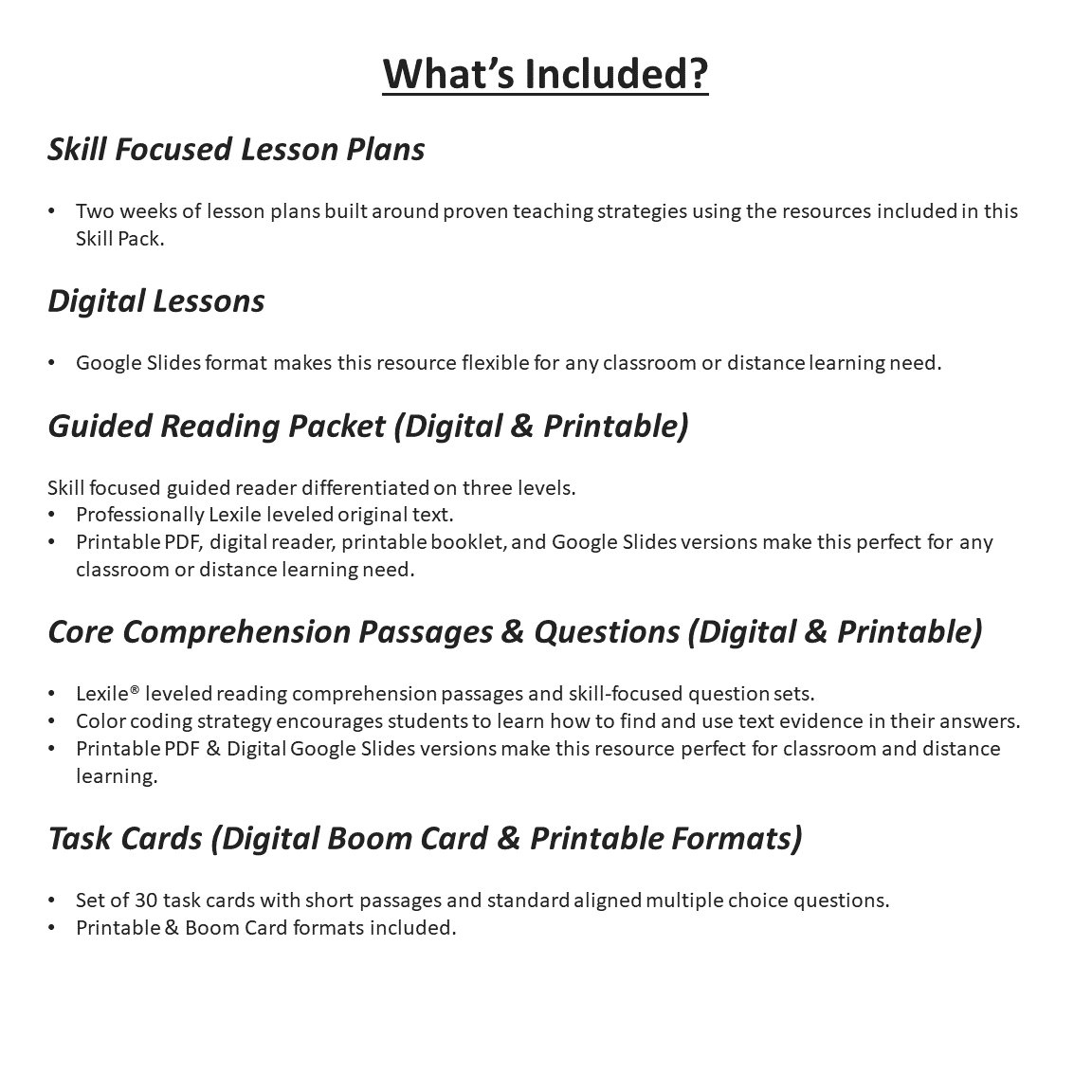 Point of View Reading Comprehension Unit – RL.4.6 & RL.5.6 – Print & Digital - Image 2