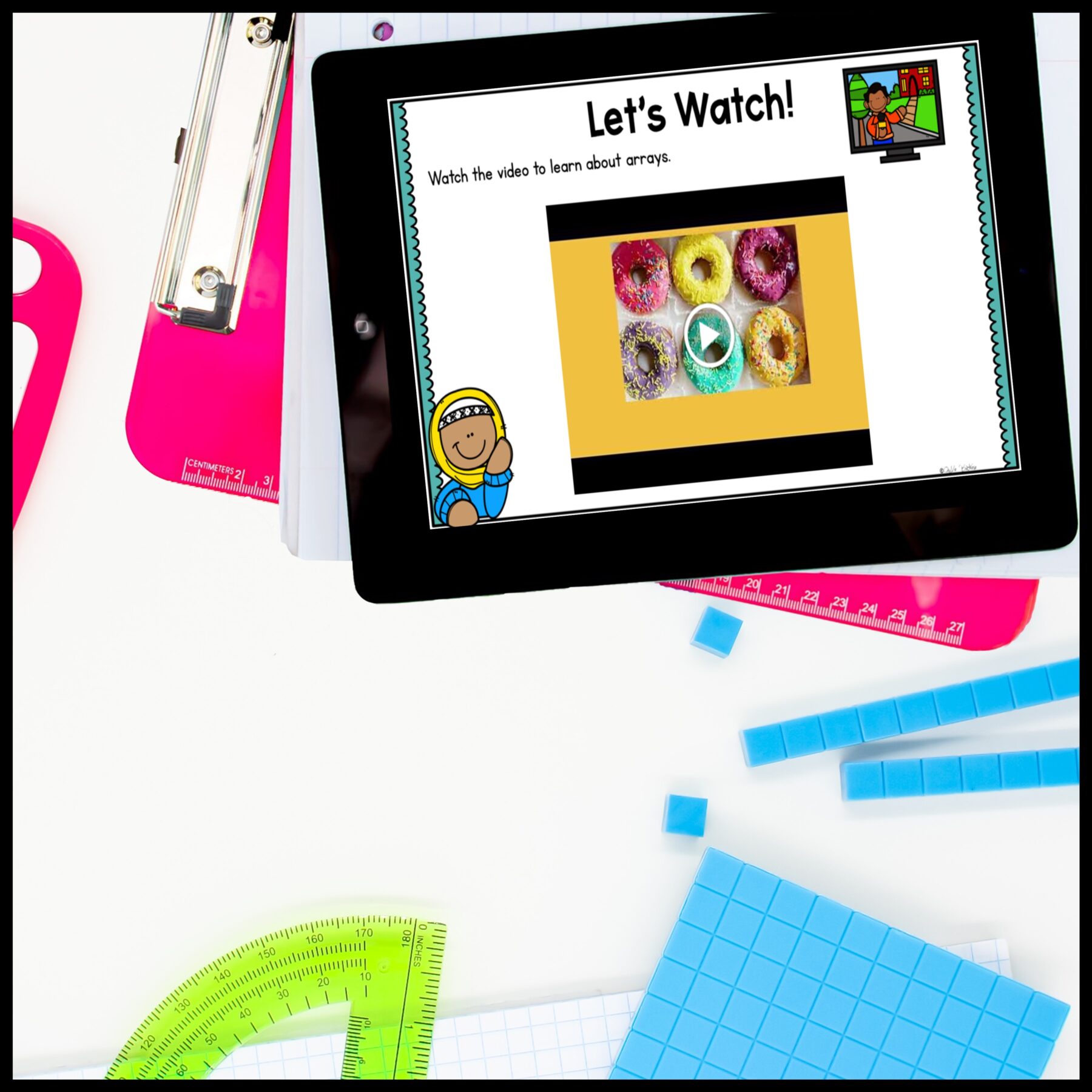 Arrays - 2nd Grade Math Digital Mini Lesson - 2.OA.C.4 - Image 3