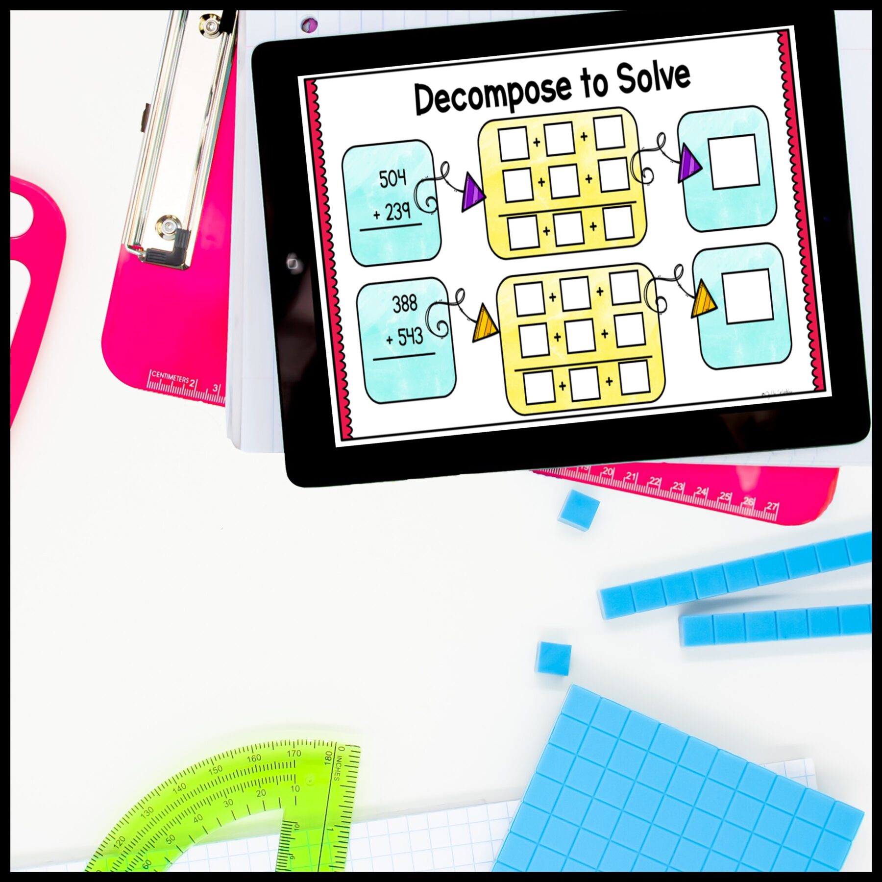 Addition to 1,000 - 2nd Grade Math Digital Mini Lesson - 2.NBT.B.7 - Image 3