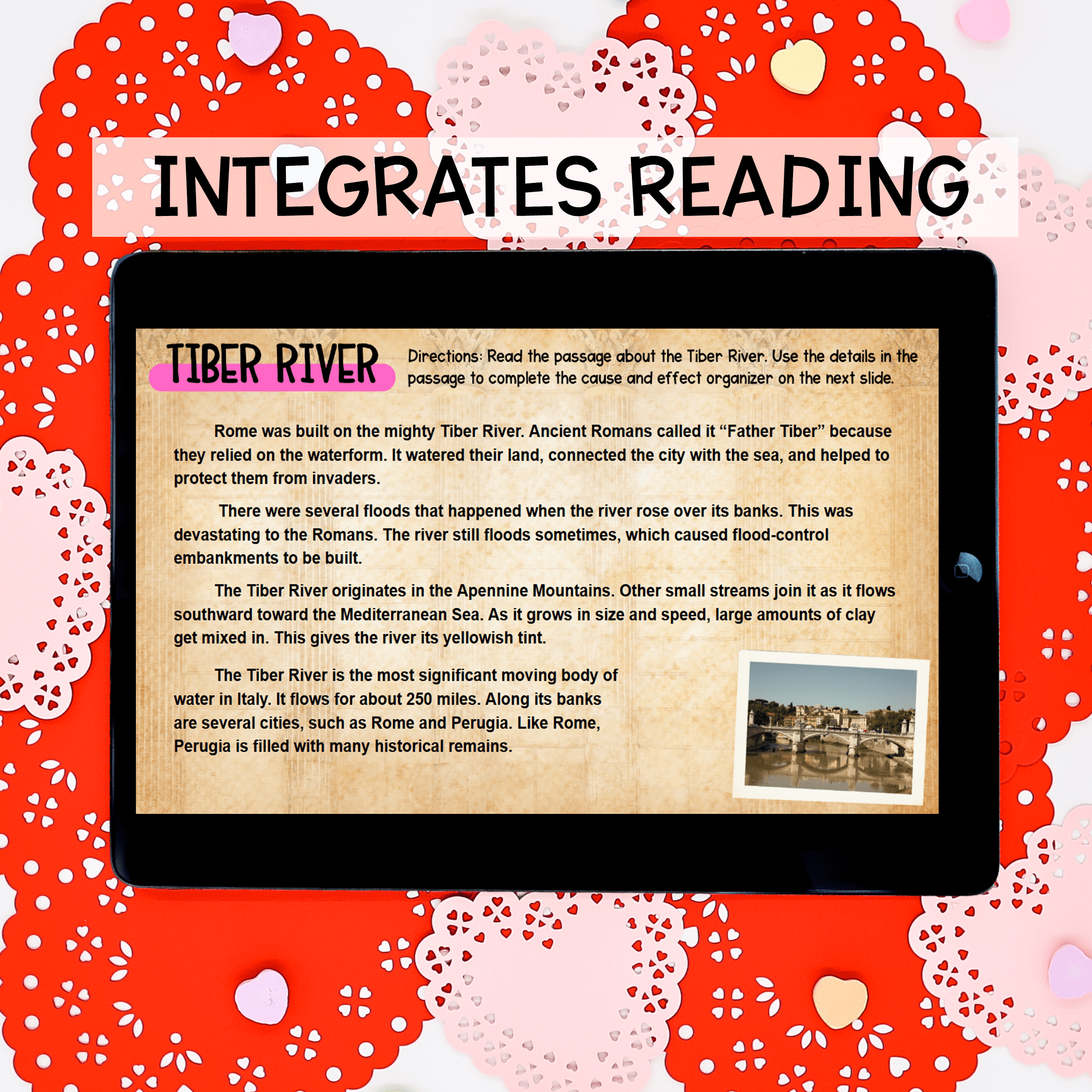 Valentine's Day Virtual Field Trip Digital Resource Activity History Rome Cupid - Image 3
