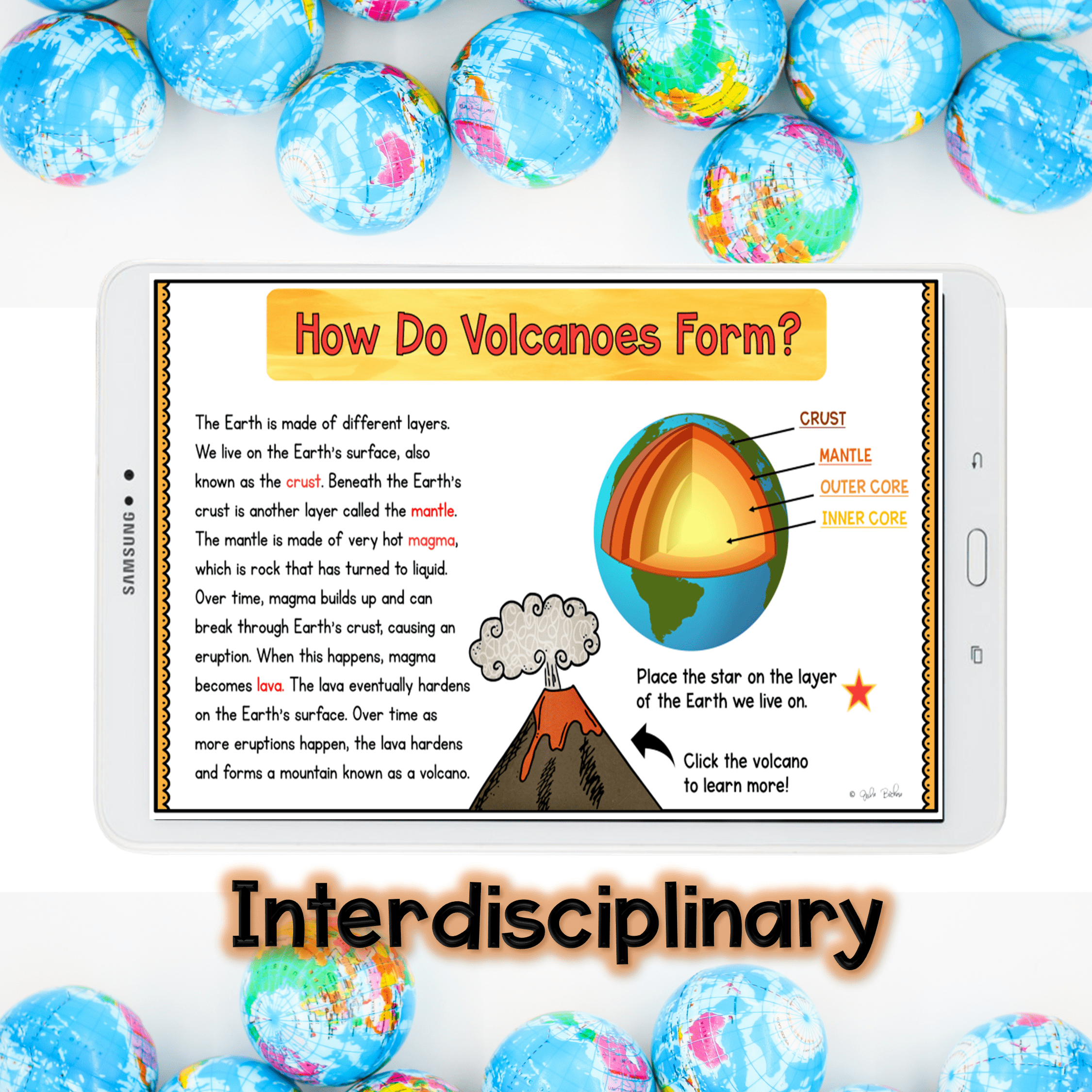 Virtual Field Trip to a Volcano Digital Resource Activity Types of Volcanoes - Image 3