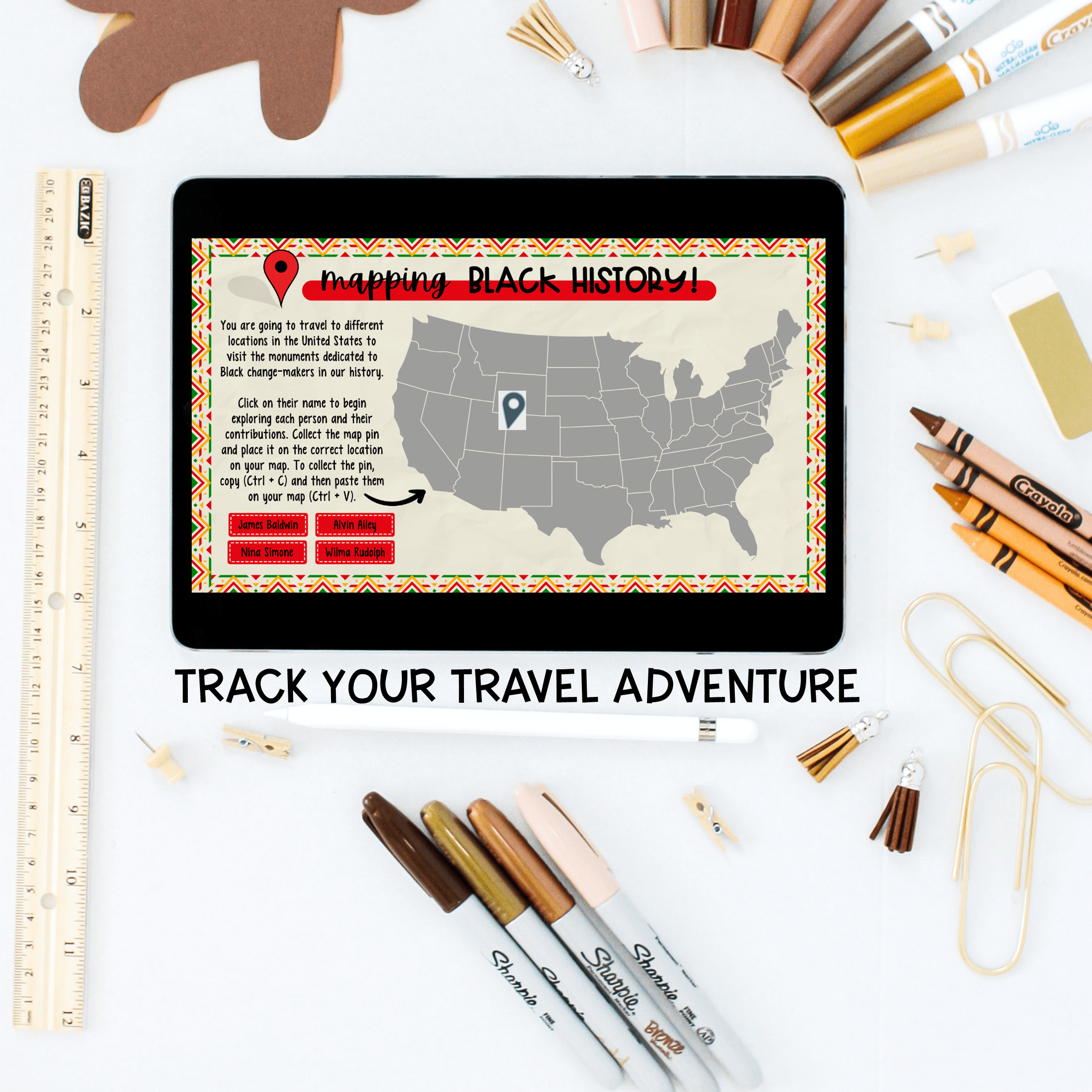 Black History Month Virtual Field Trip Digital Resource Activity Google & Seesaw - Image 3