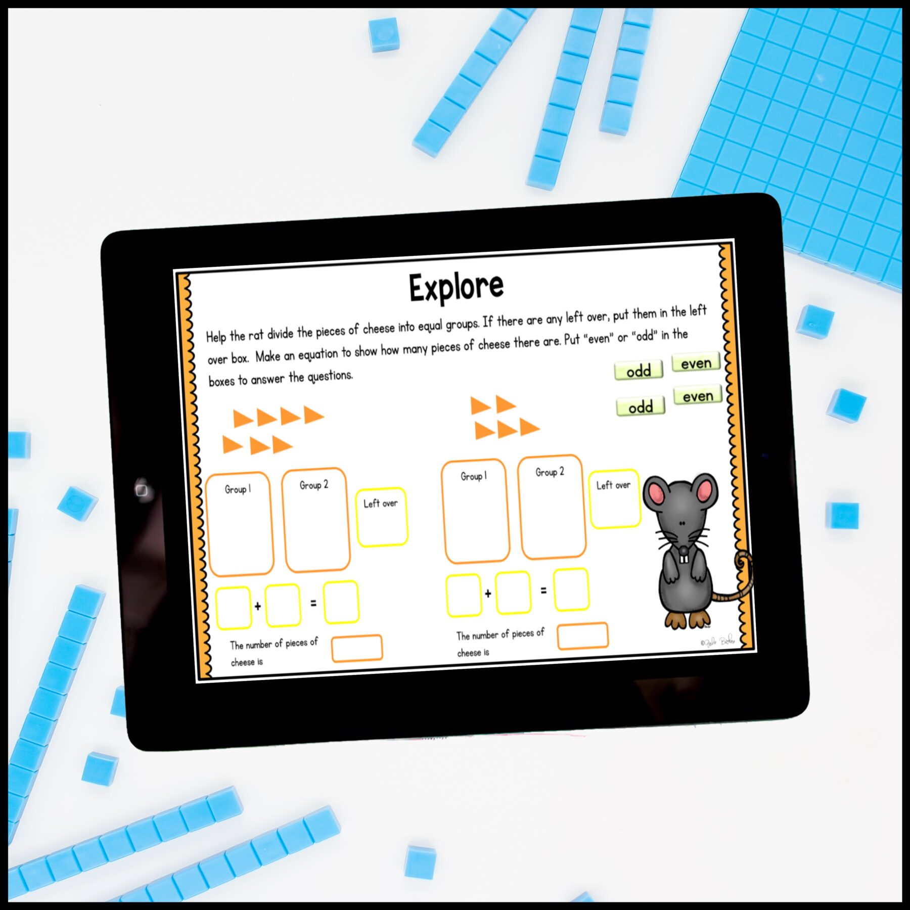 Odd and Even Numbers - 2nd Grade Math Digital Mini Lesson - 2.OA.C.3 - Image 4