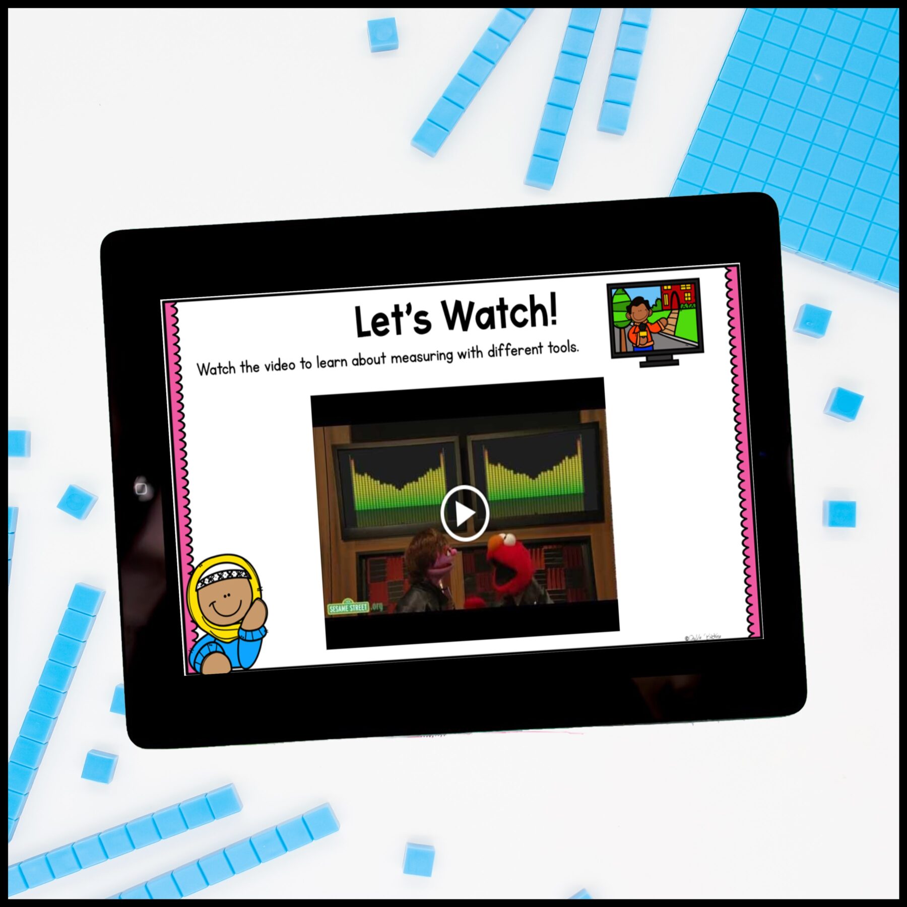 Measuring Length - 2nd Grade Math Digital Mini Lesson - 2.MD.A.1 - Image 4