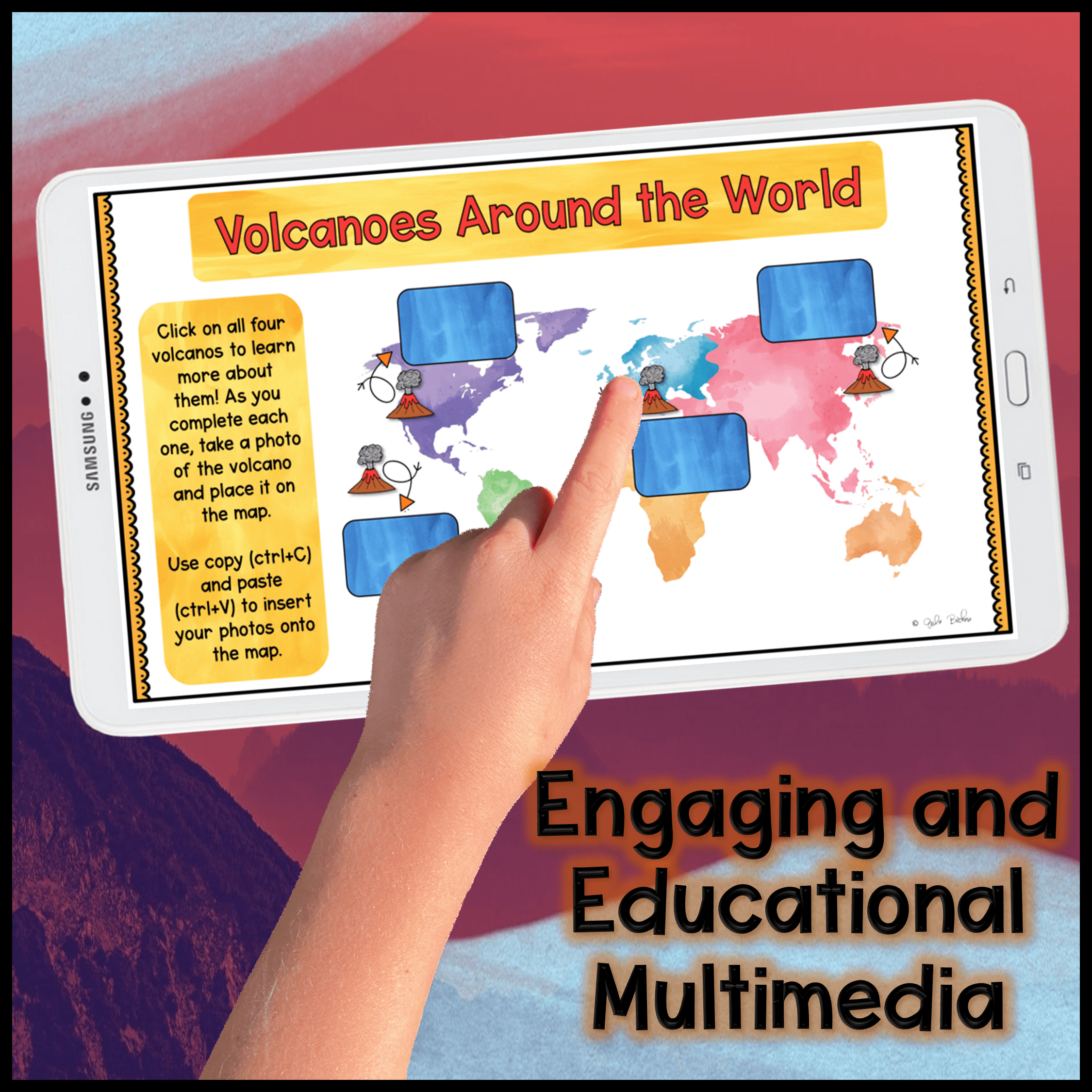 Virtual Field Trip to a Volcano Digital Resource Activity Types of Volcanoes - Image 4