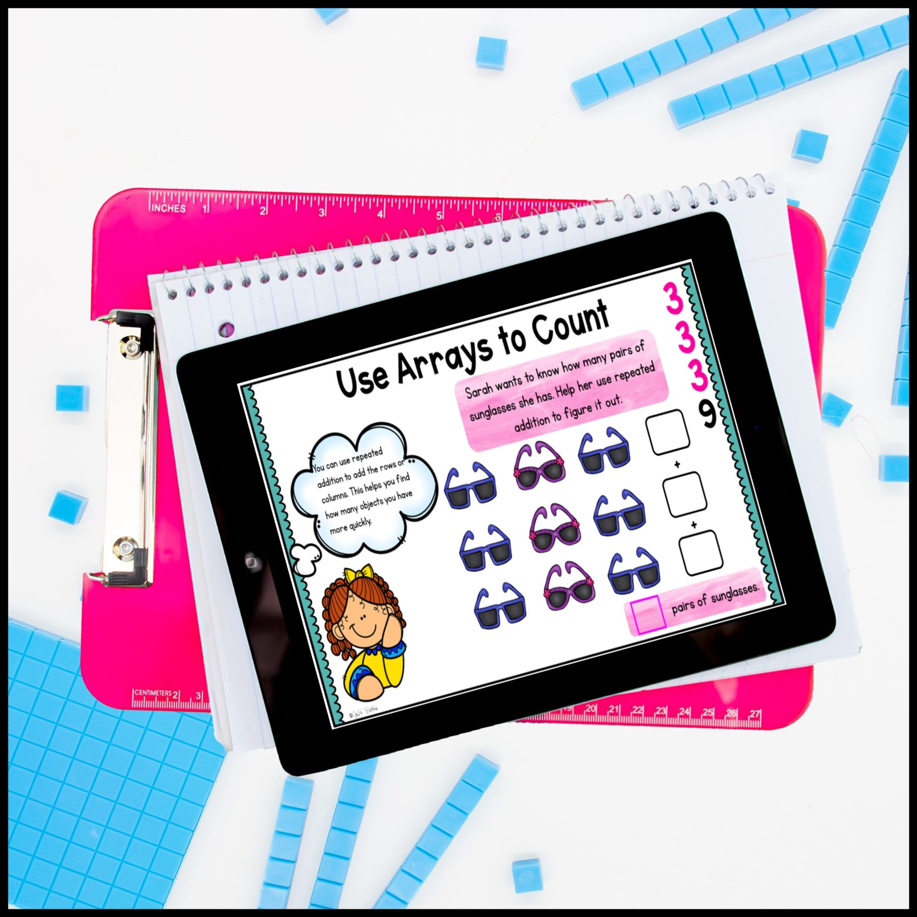Arrays - 2nd Grade Math Digital Mini Lesson - 2.OA.C.4 - Image 5