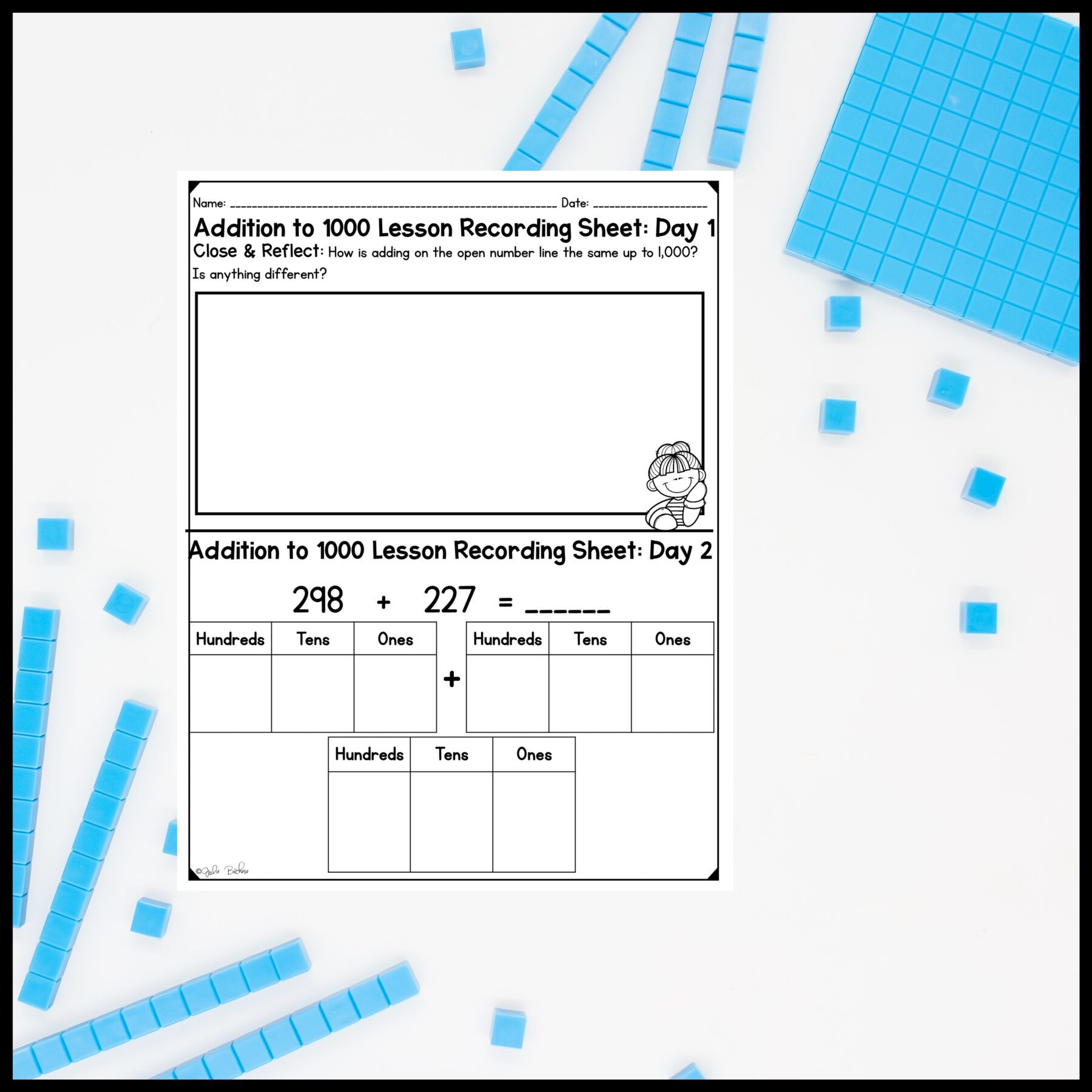 Addition to 1,000 - 2nd Grade Math Digital Mini Lesson - 2.NBT.B.7 - Image 7