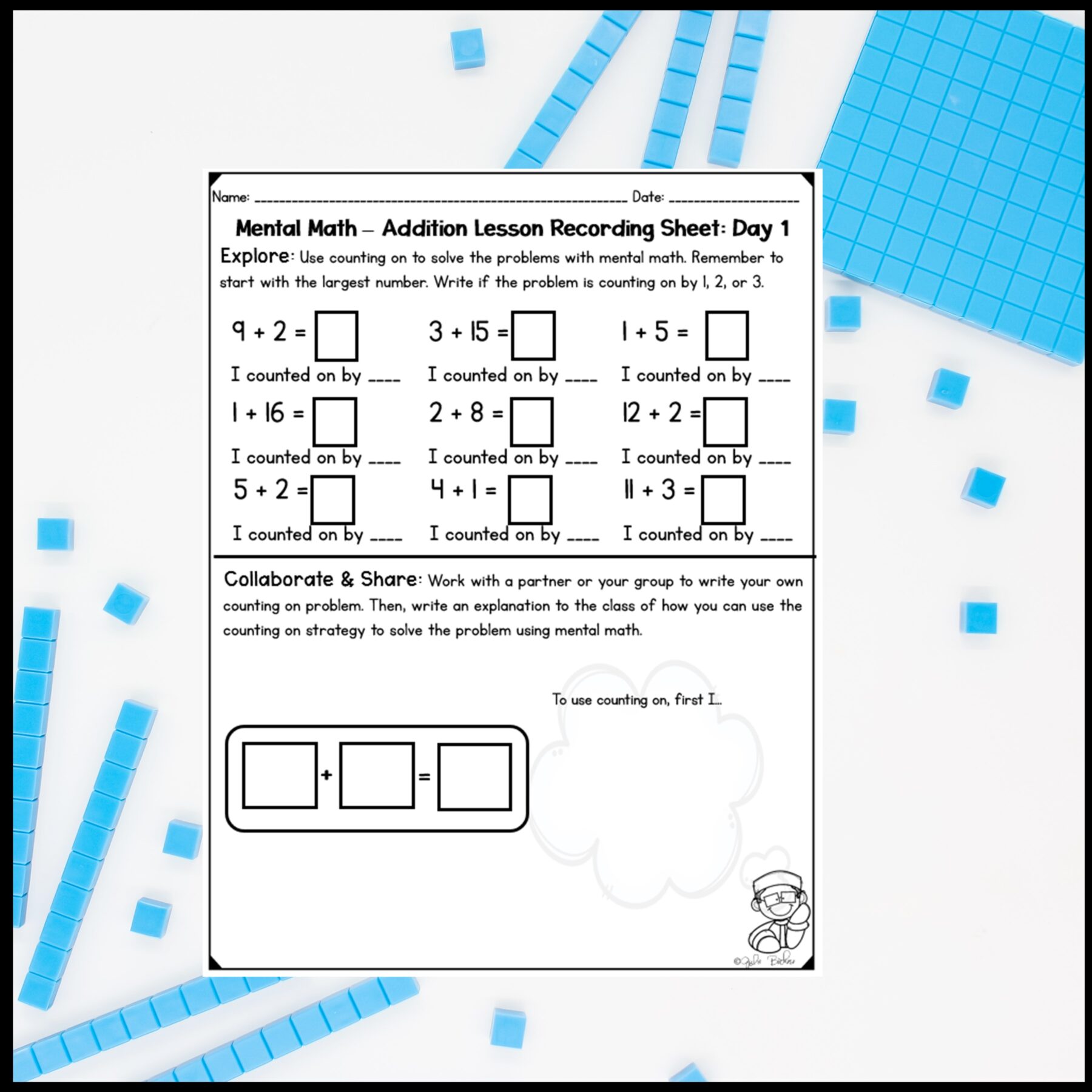 Mental Math Strategies Addition - 2nd Grade Math Digital Mini Lesson 2.OA.B.2 - Image 8