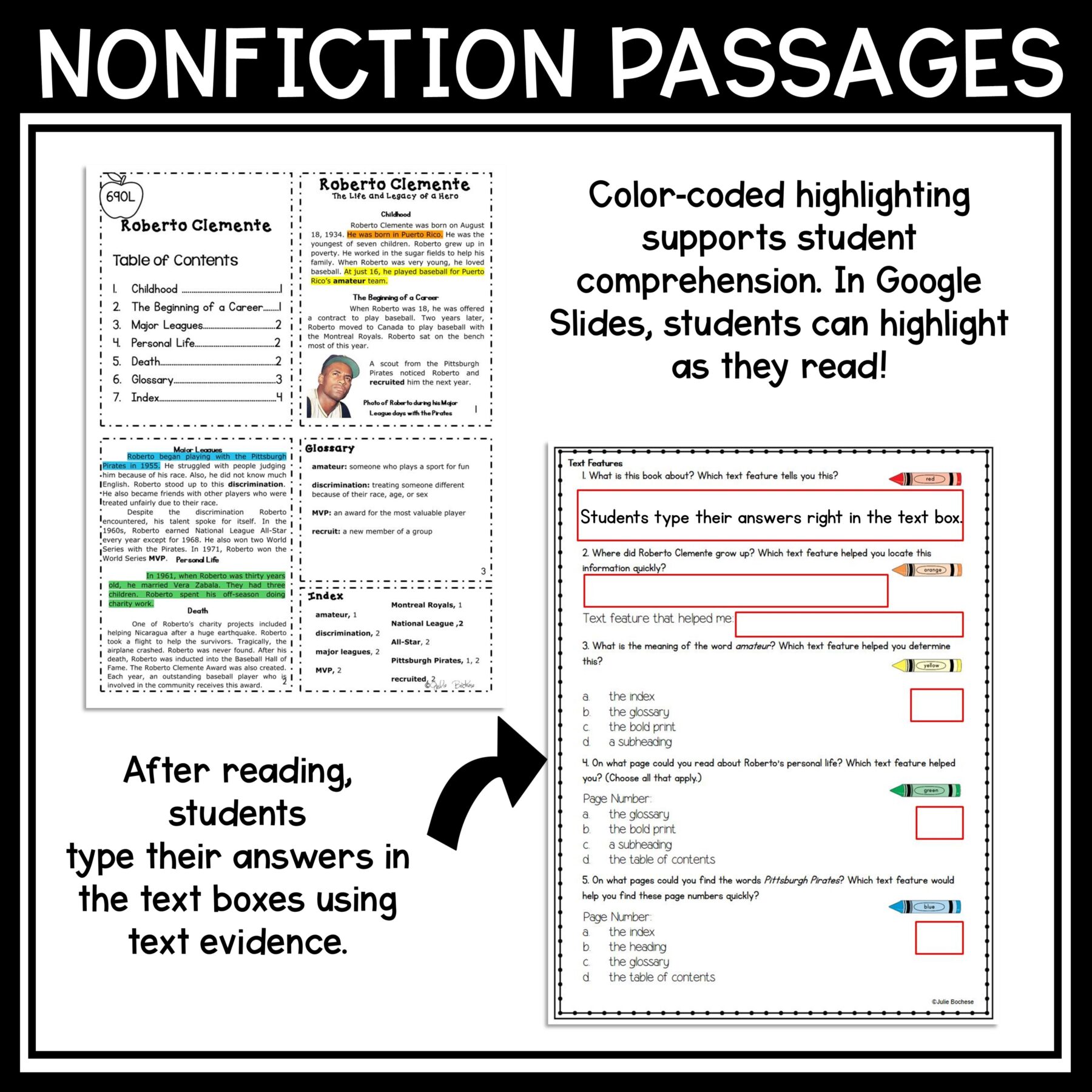 Text & Web Features Reading Comprehension – RI.2.5 & RI.3.5 – Print & Digital - Image 10