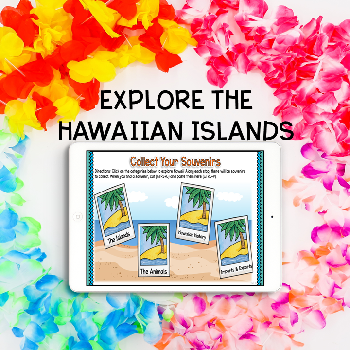 Hawaii Virtual Field Trip Digital Resource Activity Islands Volcanoes Animals - Image 2