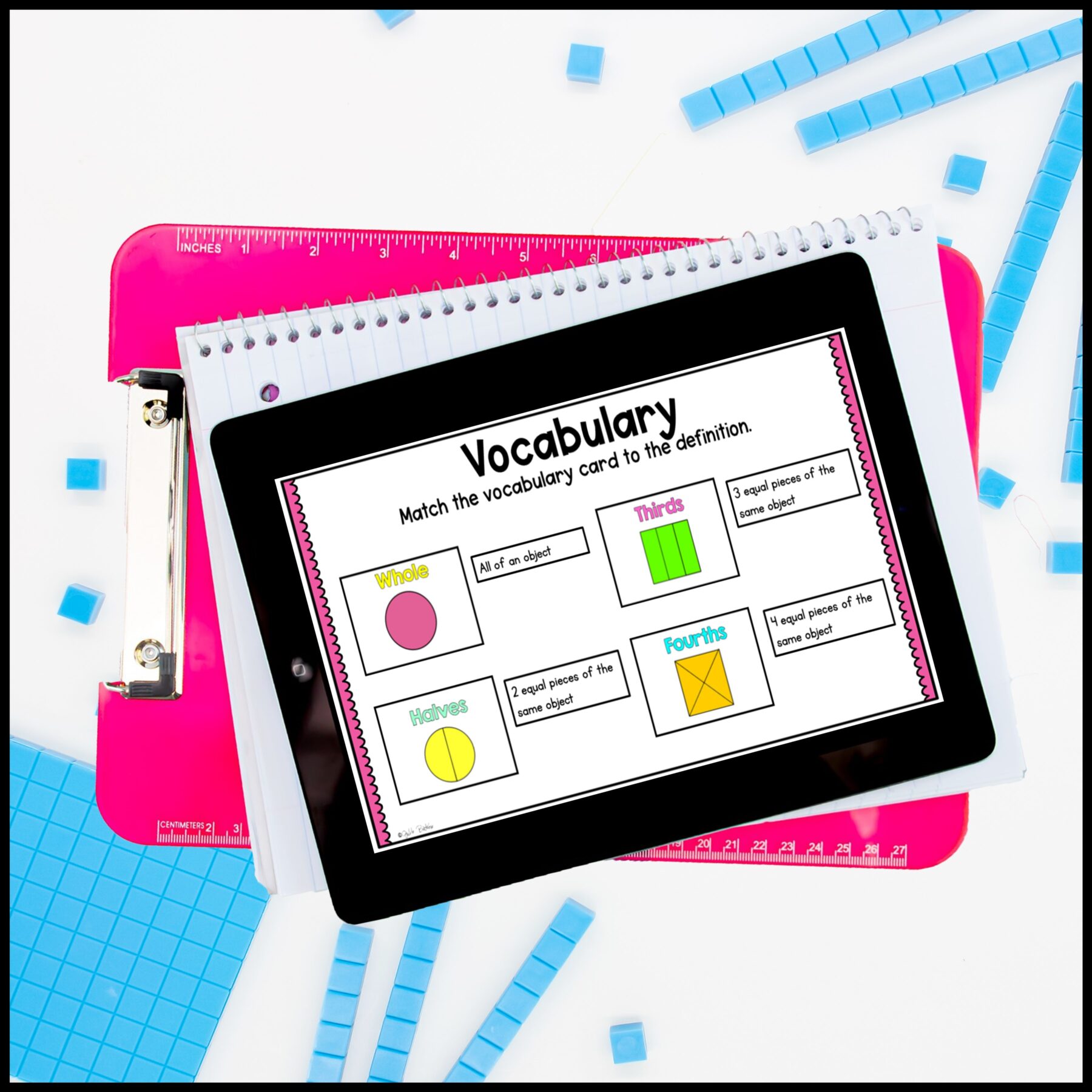 Fractions - 2nd Grade Math Digital Mini Lesson - 2.G.A.3 - Image 2
