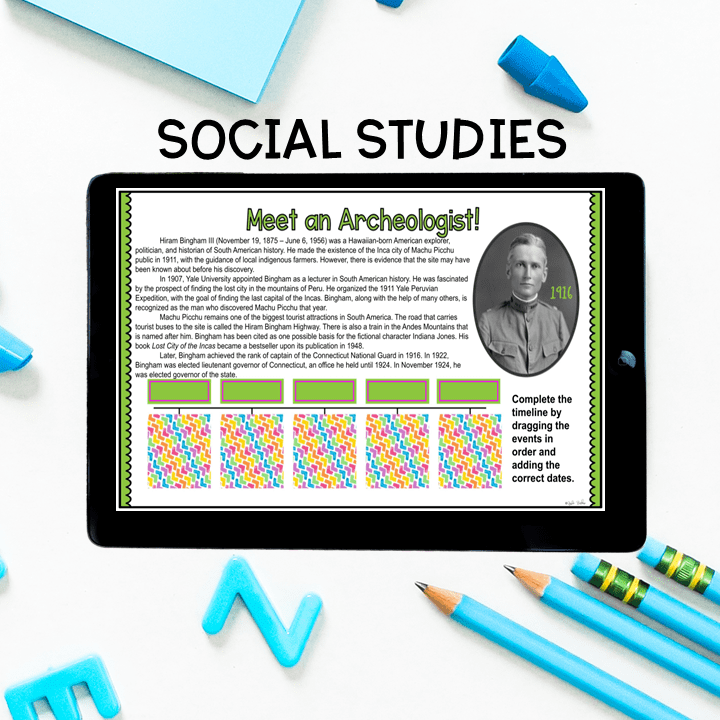 Virtual Field Trip to Machu Picchu Google Slides Digital Resource Activity Incas - Image 2