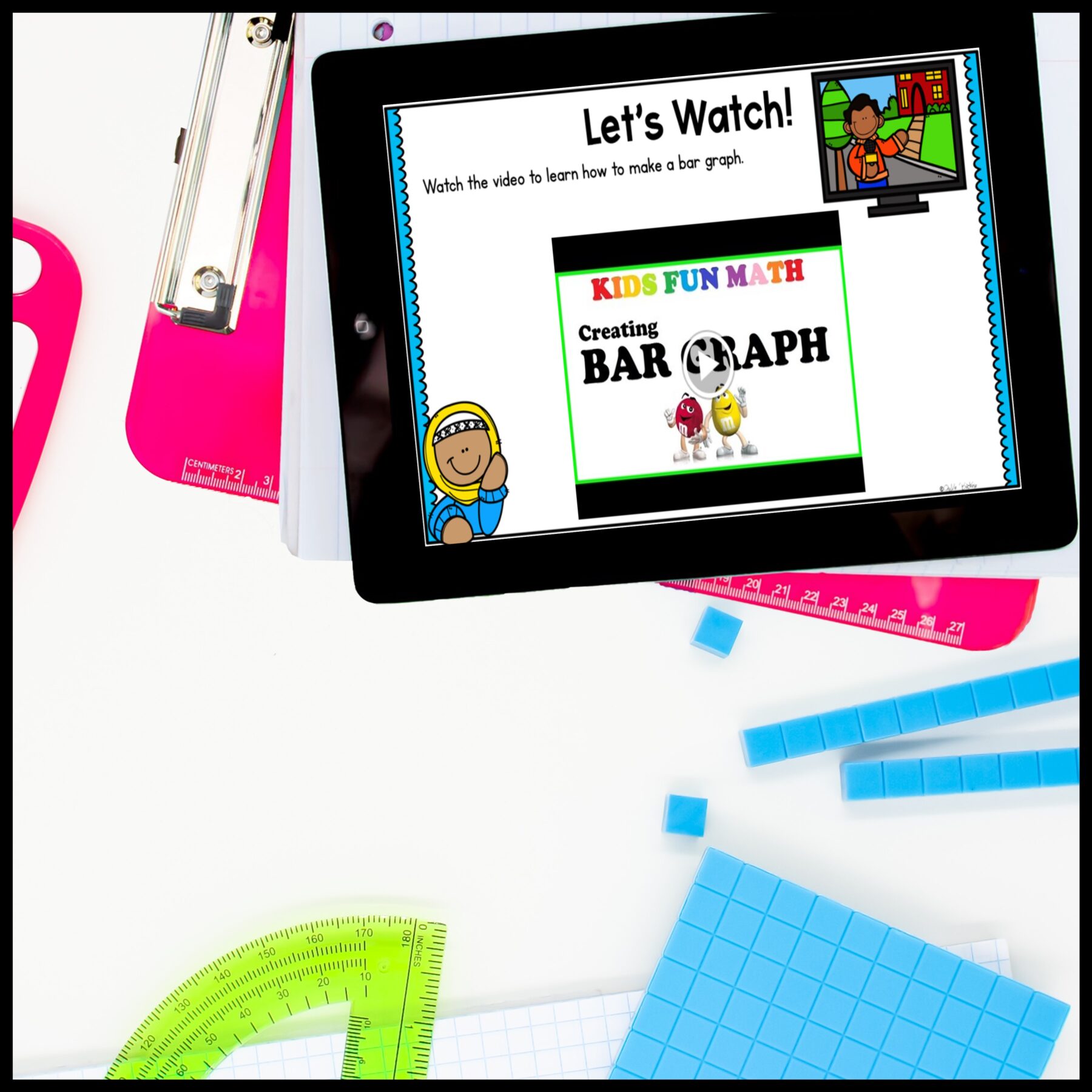 Bar & Picture Graphs - 2nd Grade Math Digital Mini Lesson - 2.MD.D.10 - Image 3