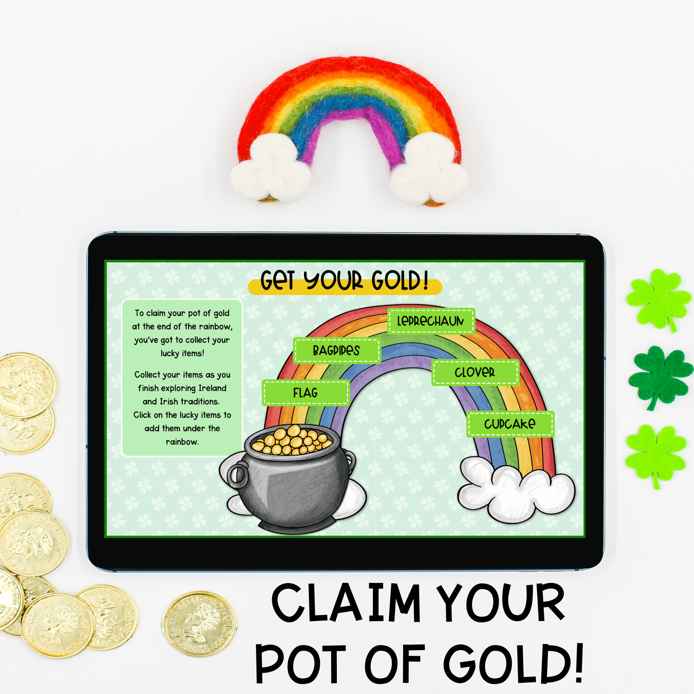 St. Patrick's Day Virtual Field Trip Digital Resource Activity Ireland Irish - Image 3