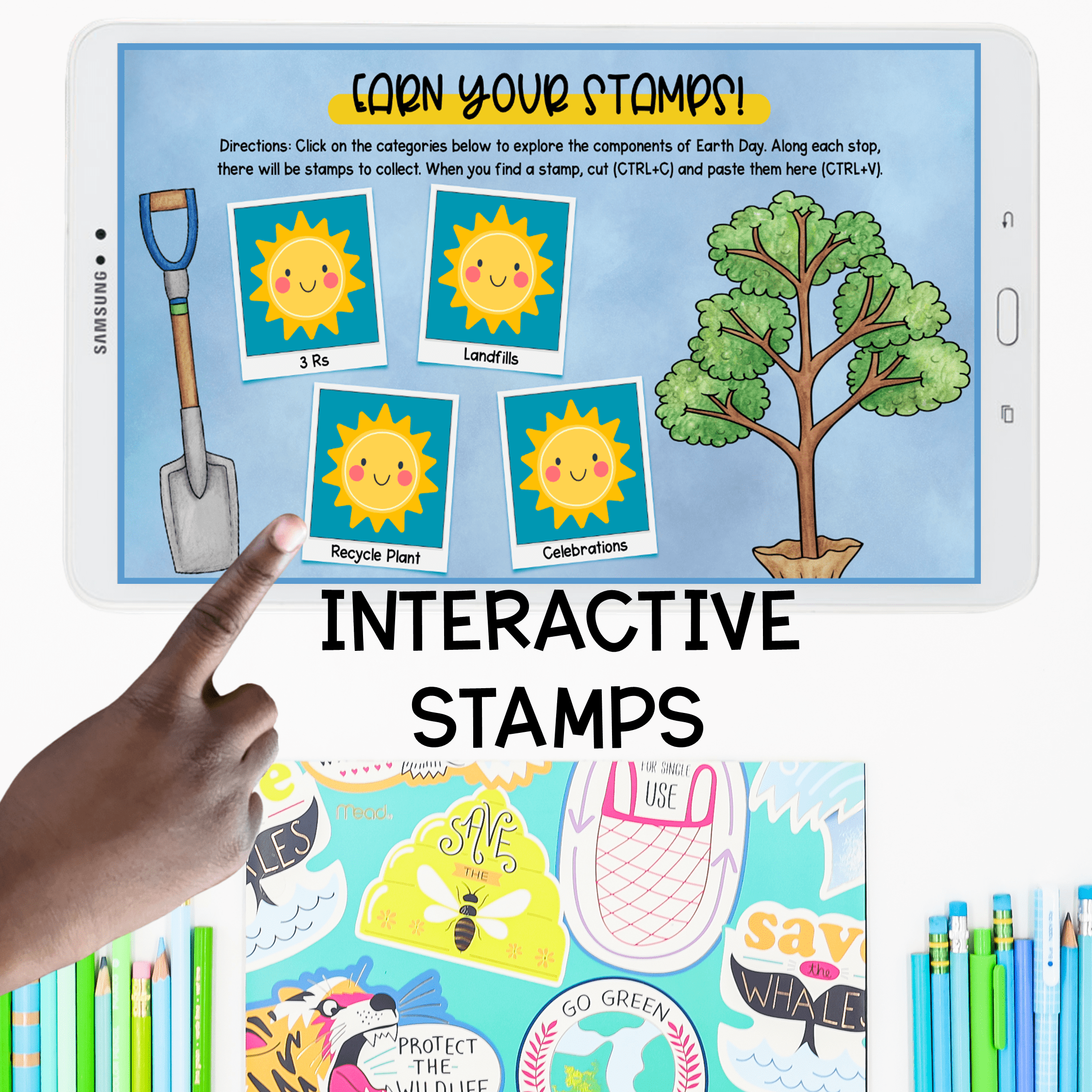Earth Day Activity Virtual Field Trip Digital Resource Reduce Reuse Recycle 3 Rs - Image 3