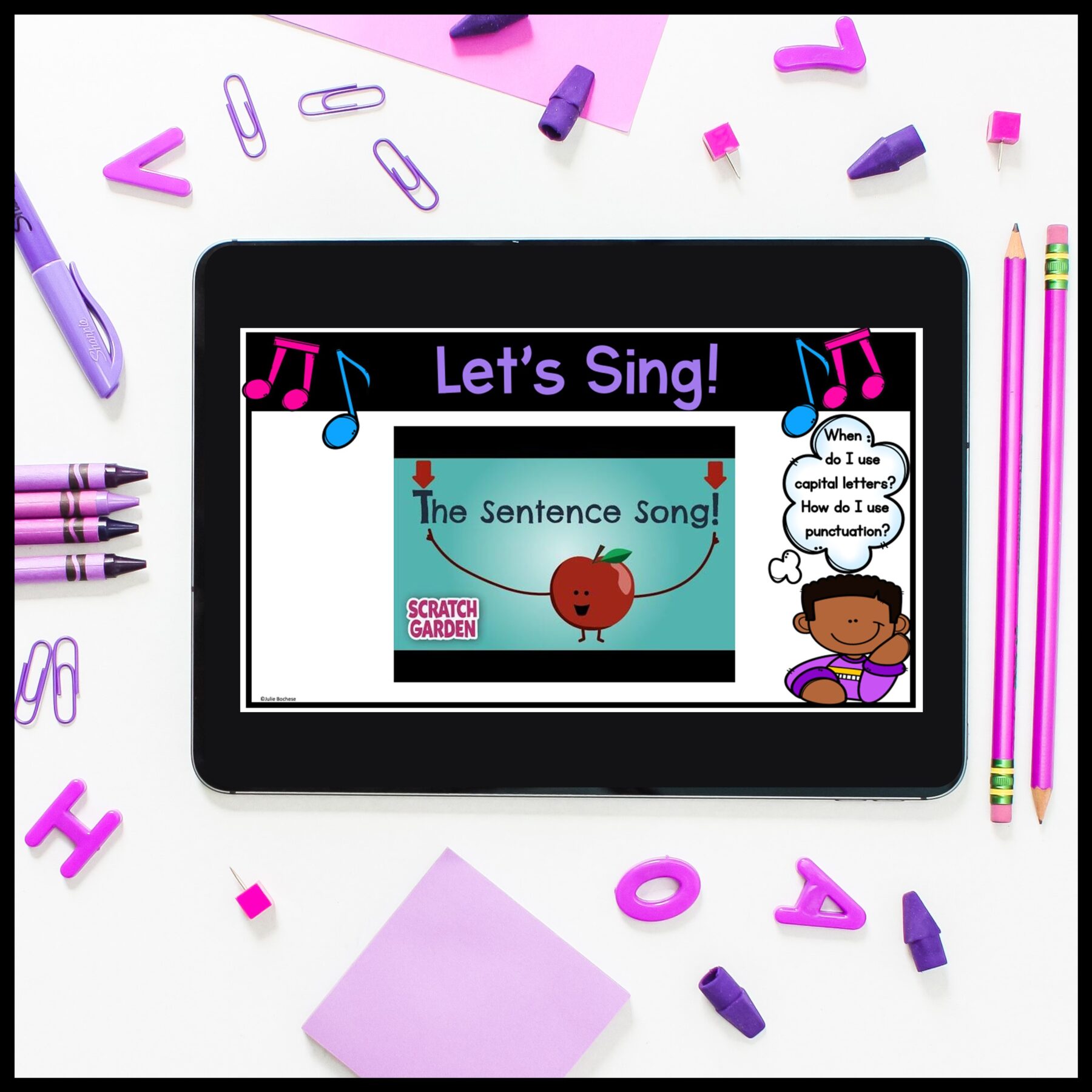 Sentence Structure Digital Activity for Google Slides Distance Learning - Image 4