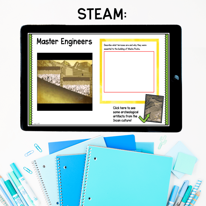 Virtual Field Trip to Machu Picchu Google Slides Digital Resource Activity Incas - Image 4