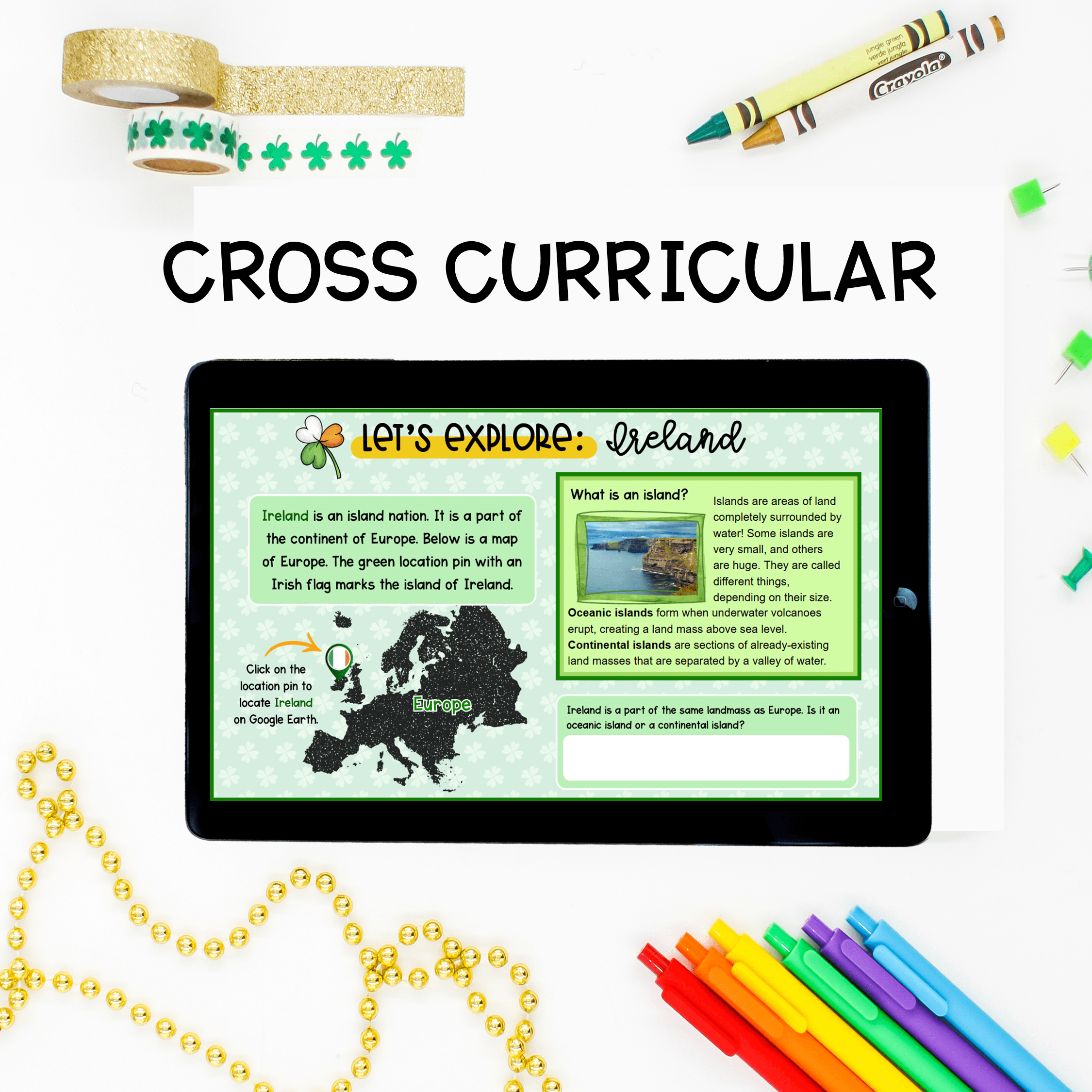 St. Patrick's Day Virtual Field Trip Digital Resource Activity Ireland Irish - Image 4